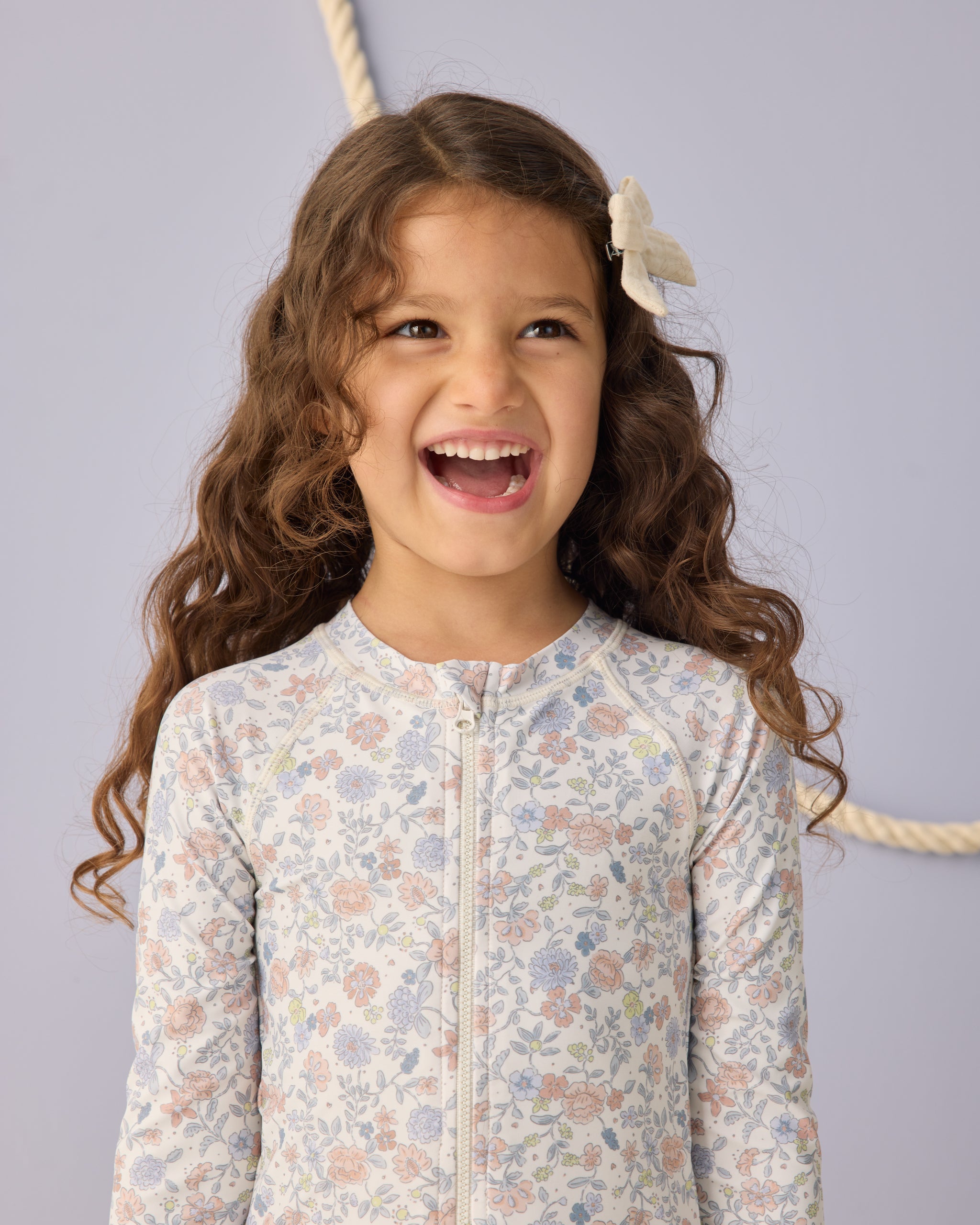 Rashguard One-Piece Bloom - Rylee + Cru | Kids Clothes | Trendy Baby Clothes | Modern Infant Outfits |