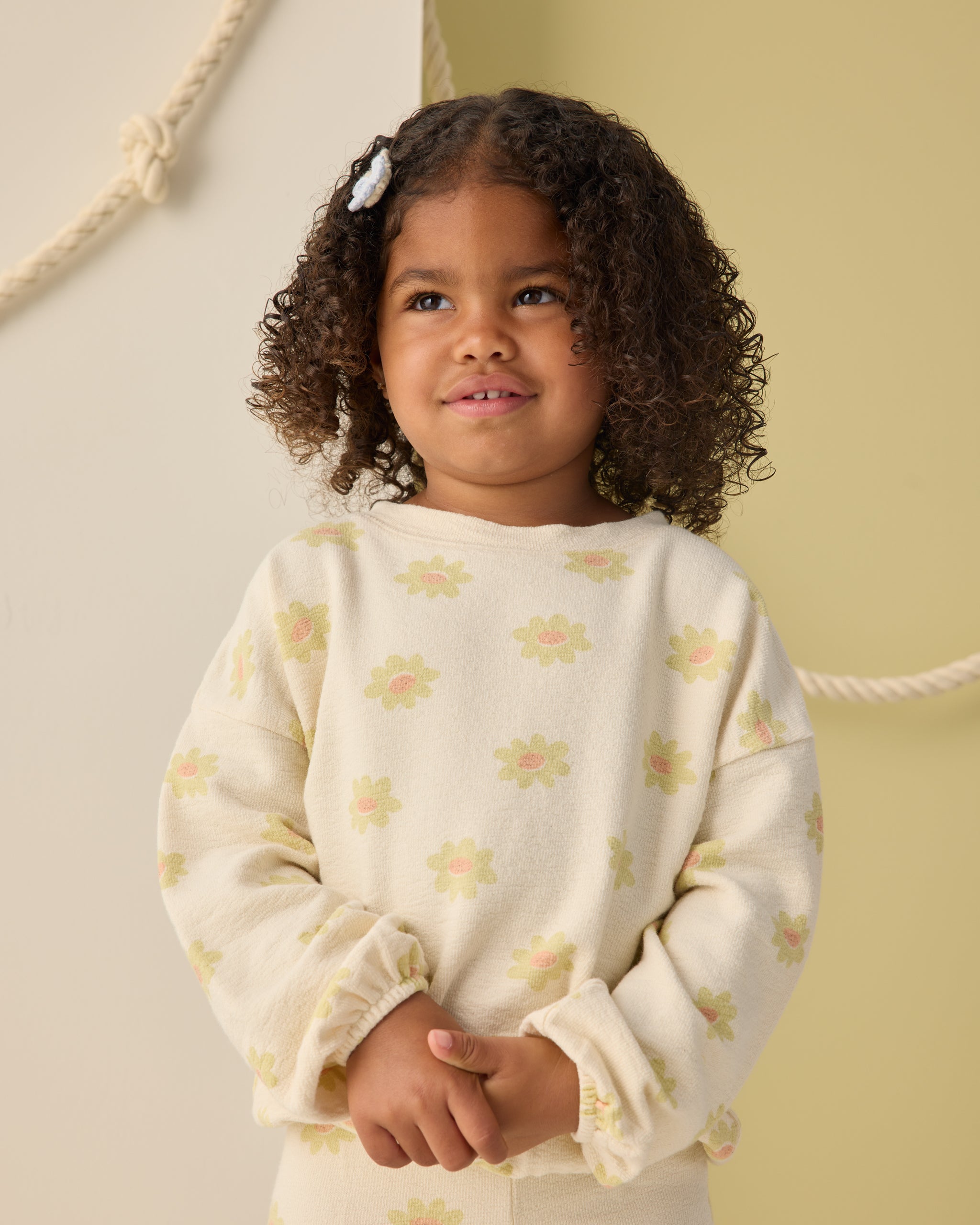 Crochet Clip Set Natural - Rylee + Cru | Kids Clothes | Trendy Baby Clothes | Modern Infant Outfits |