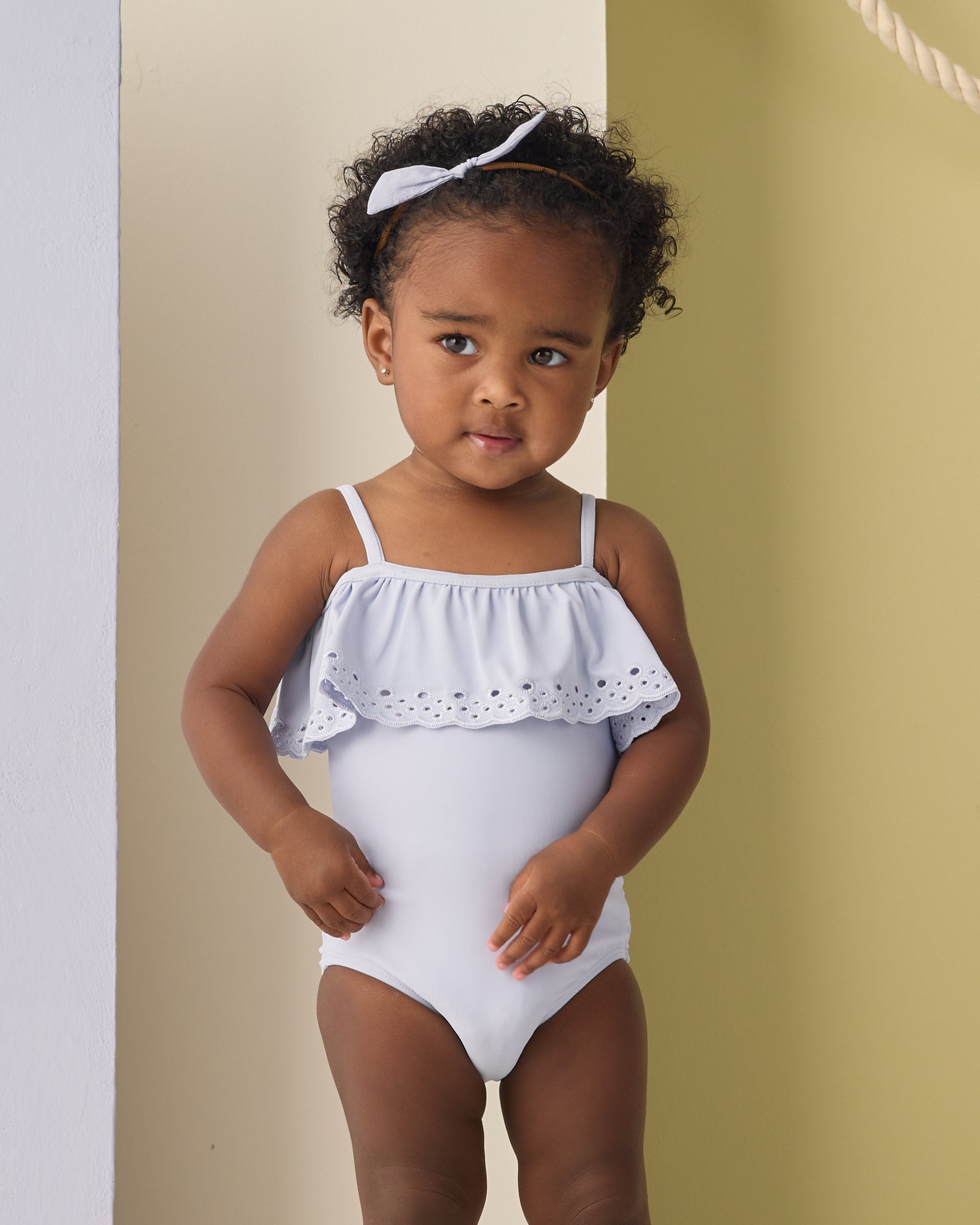 Little Knot Headband Periwinkle - Rylee + Cru | Kids Clothes | Trendy Baby Clothes | Modern Infant Outfits |