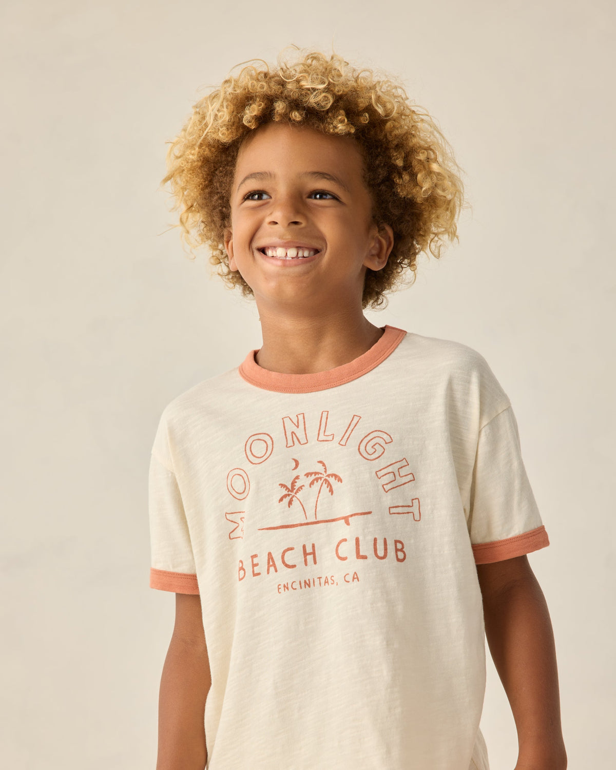 Ringer Tee Moonlight - Rylee + Cru | Kids Clothes | Trendy Baby Clothes | Modern Infant Outfits |