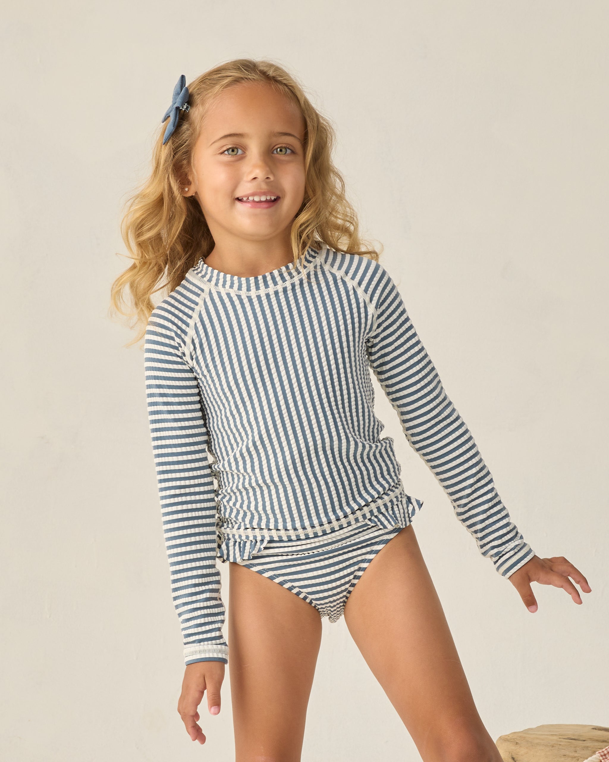 Bows, Set Of 2 Navy - Rylee + Cru | Kids Clothes | Trendy Baby Clothes | Modern Infant Outfits |