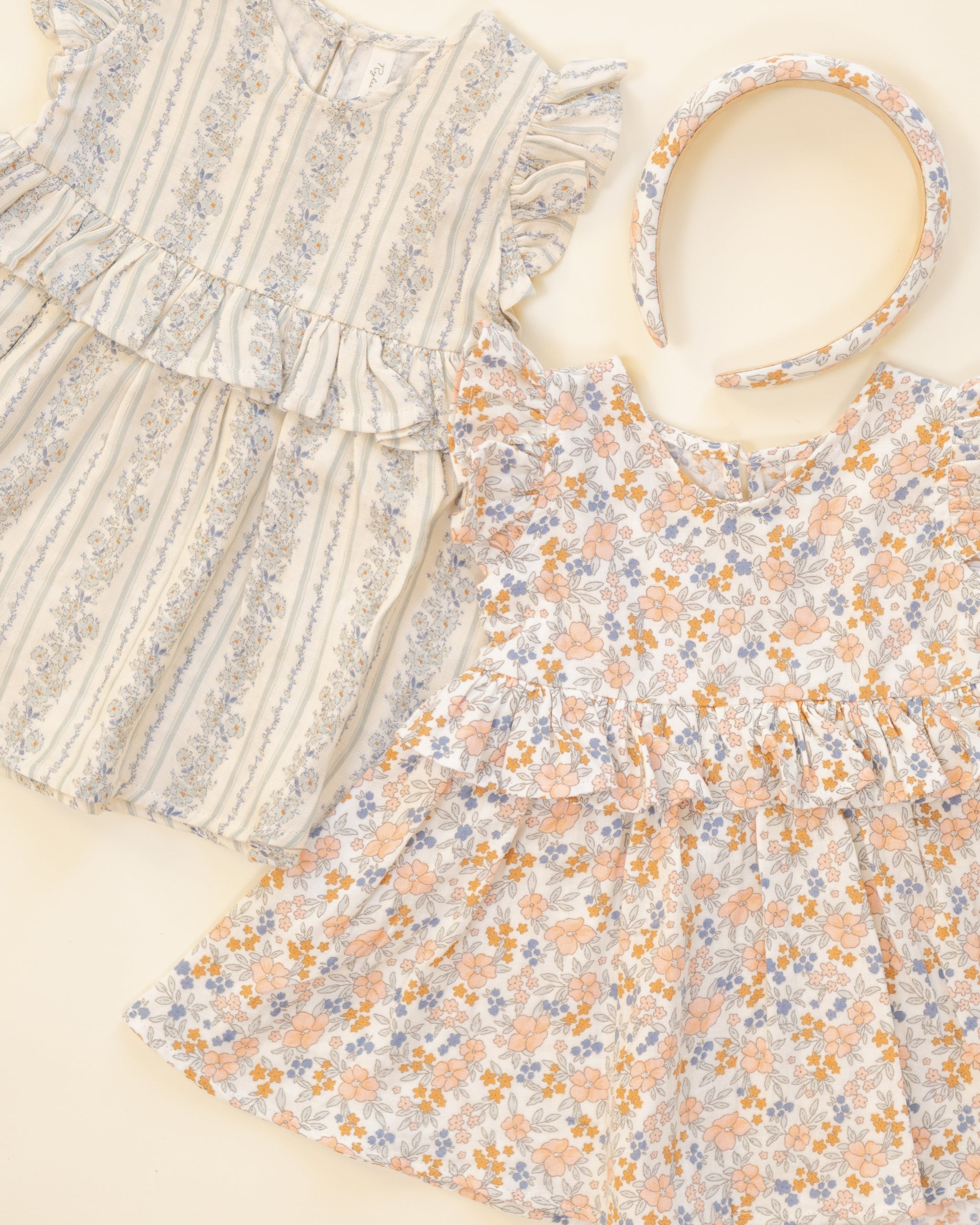 Padded Headband Flower Field