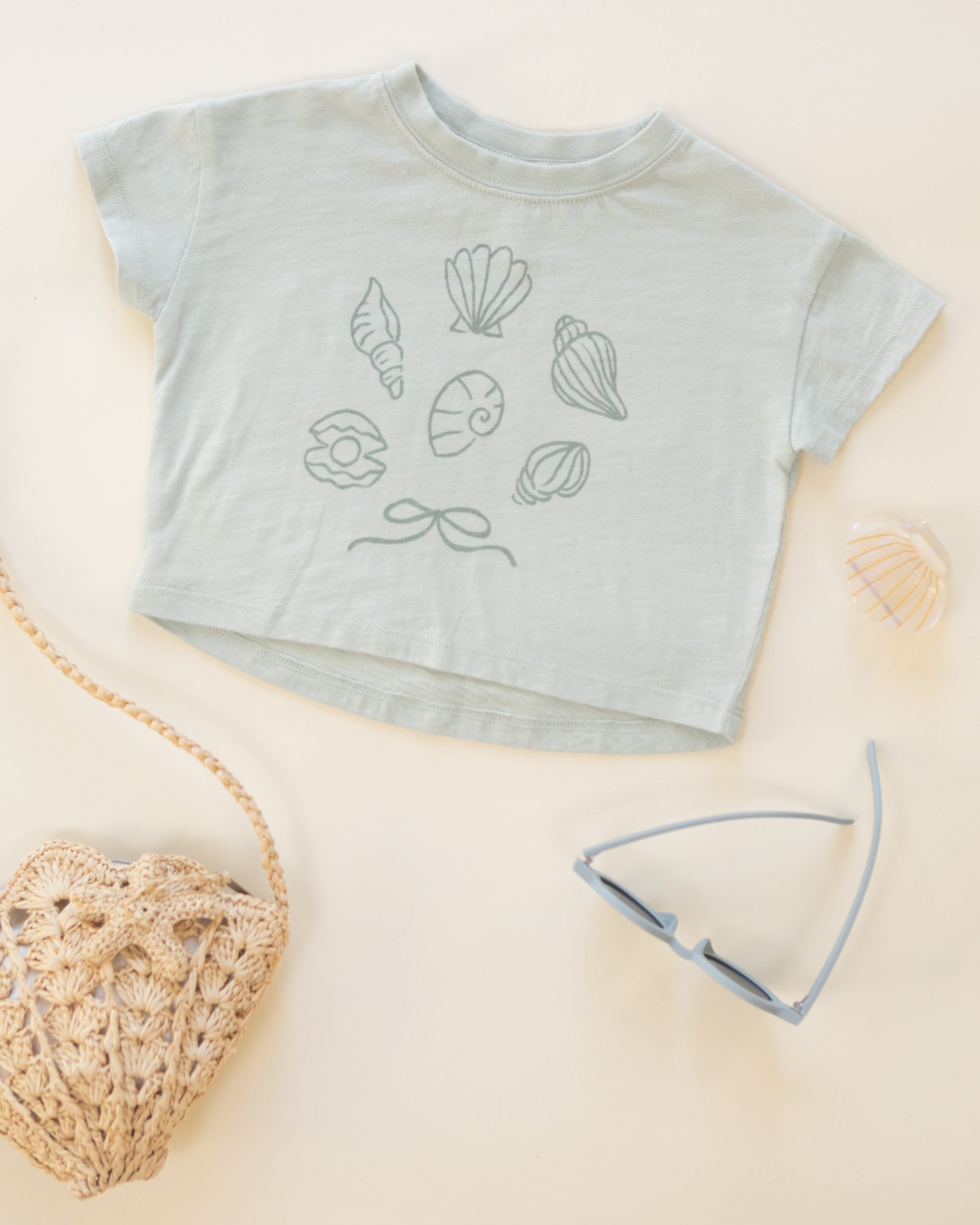 Boxy Tee Seashells