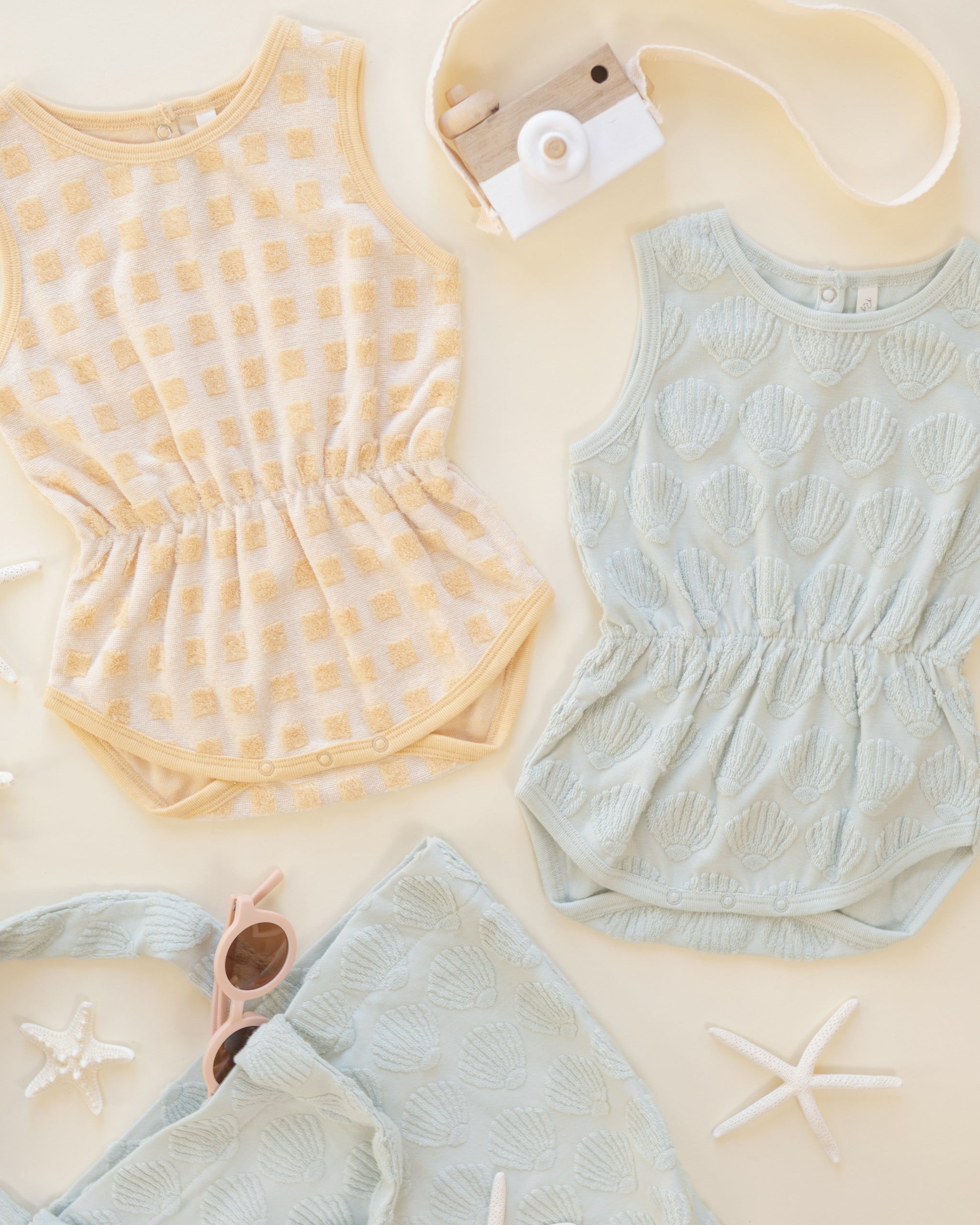 Cinch Playsuit Seashells
