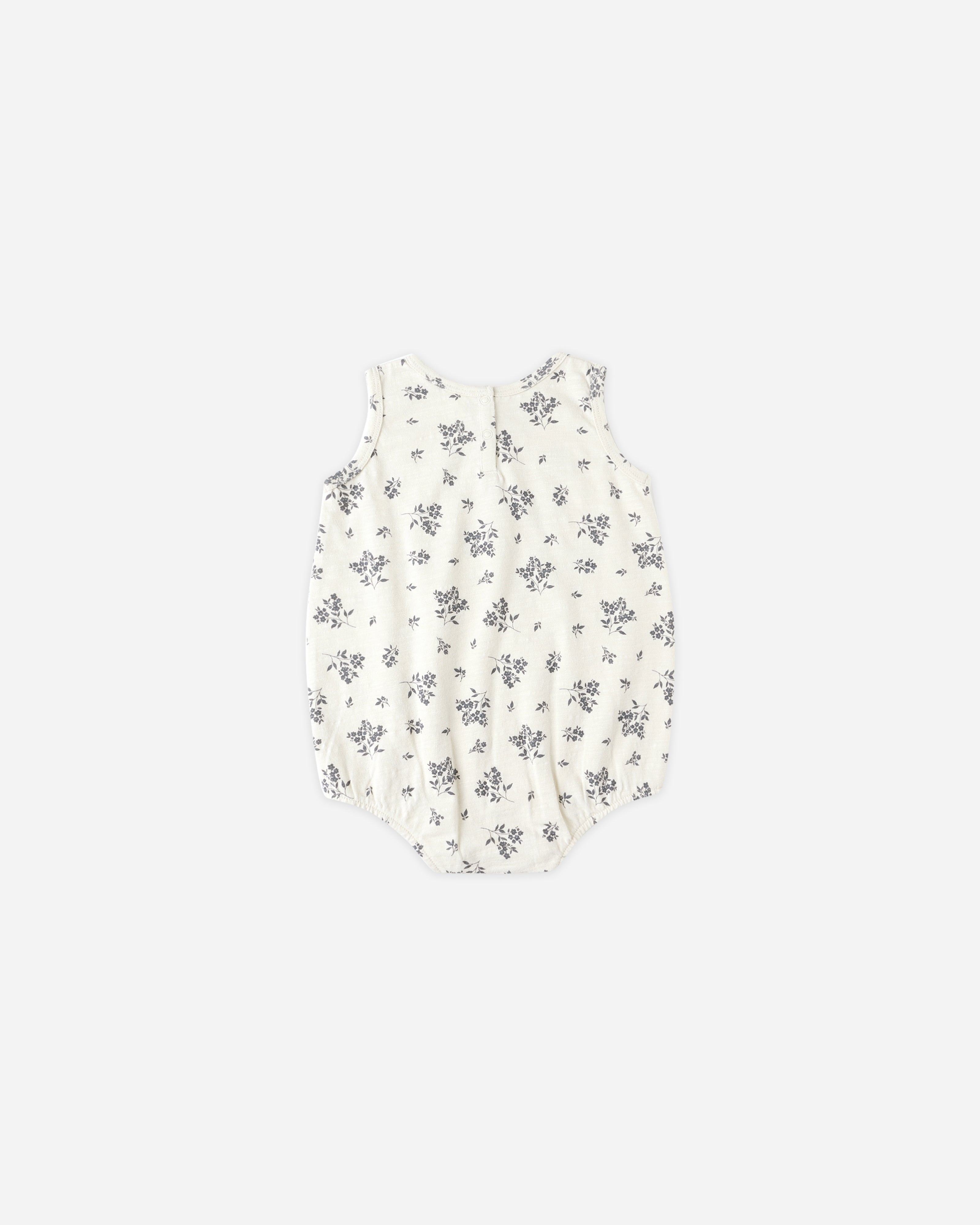 Bubble Onesie || Blue Floral