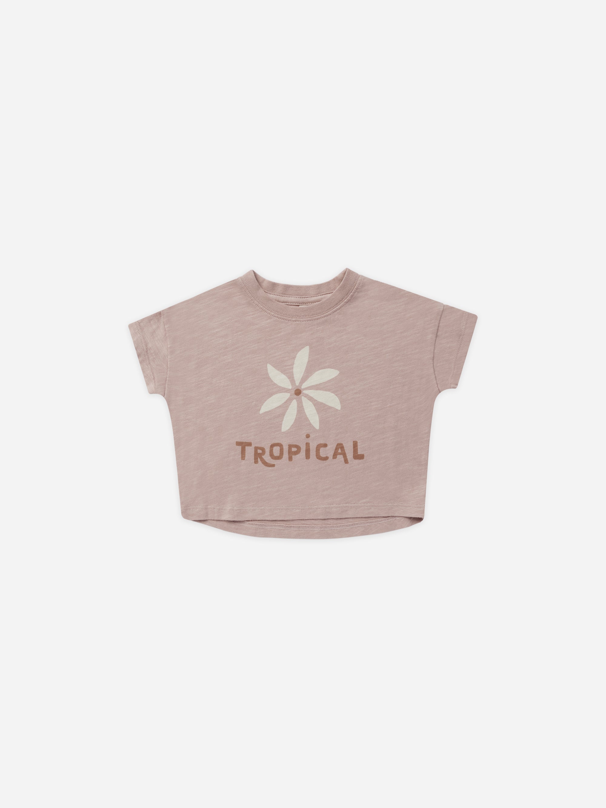 Boxy Tee || Tropical
