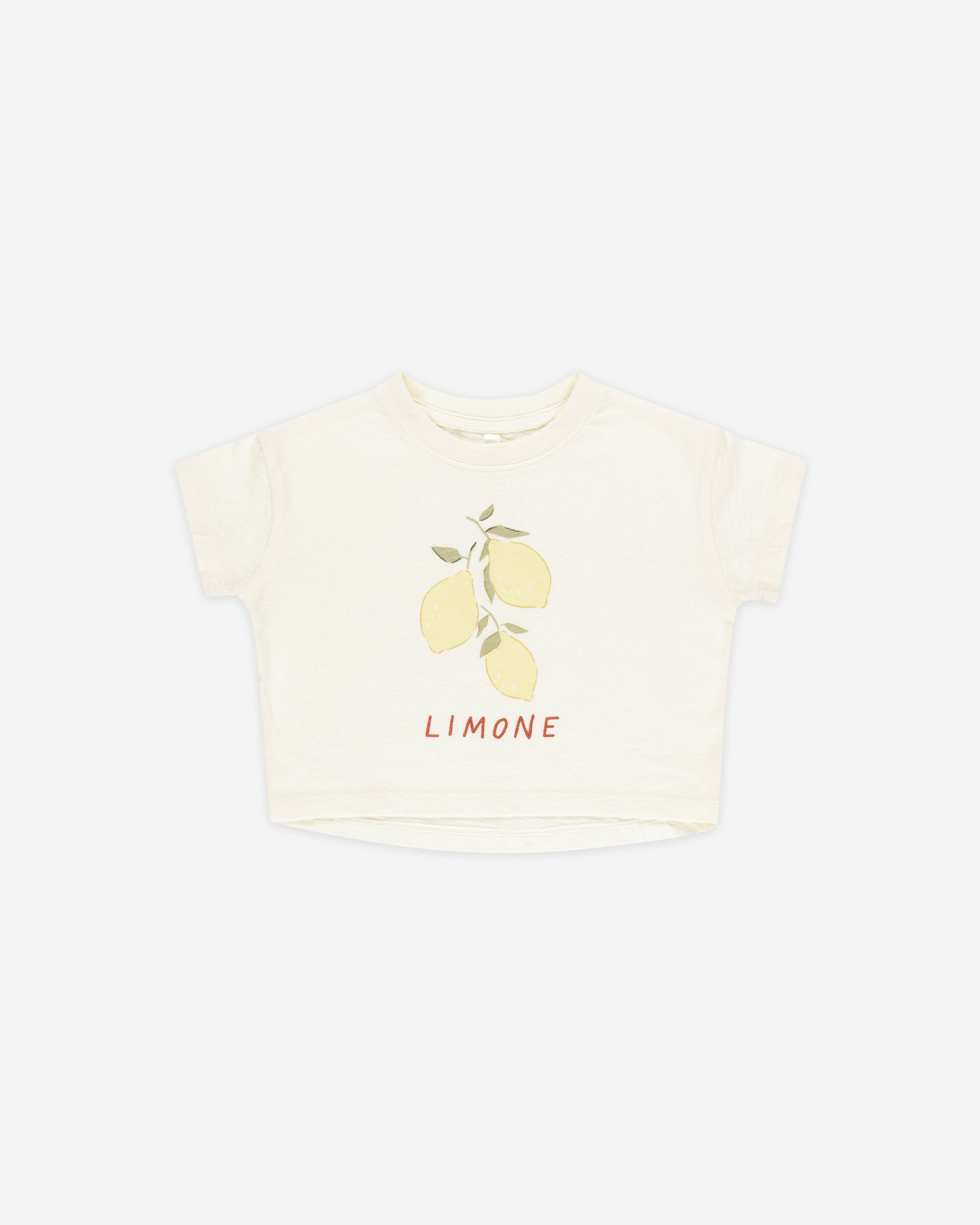 Boxy Tee || Limone