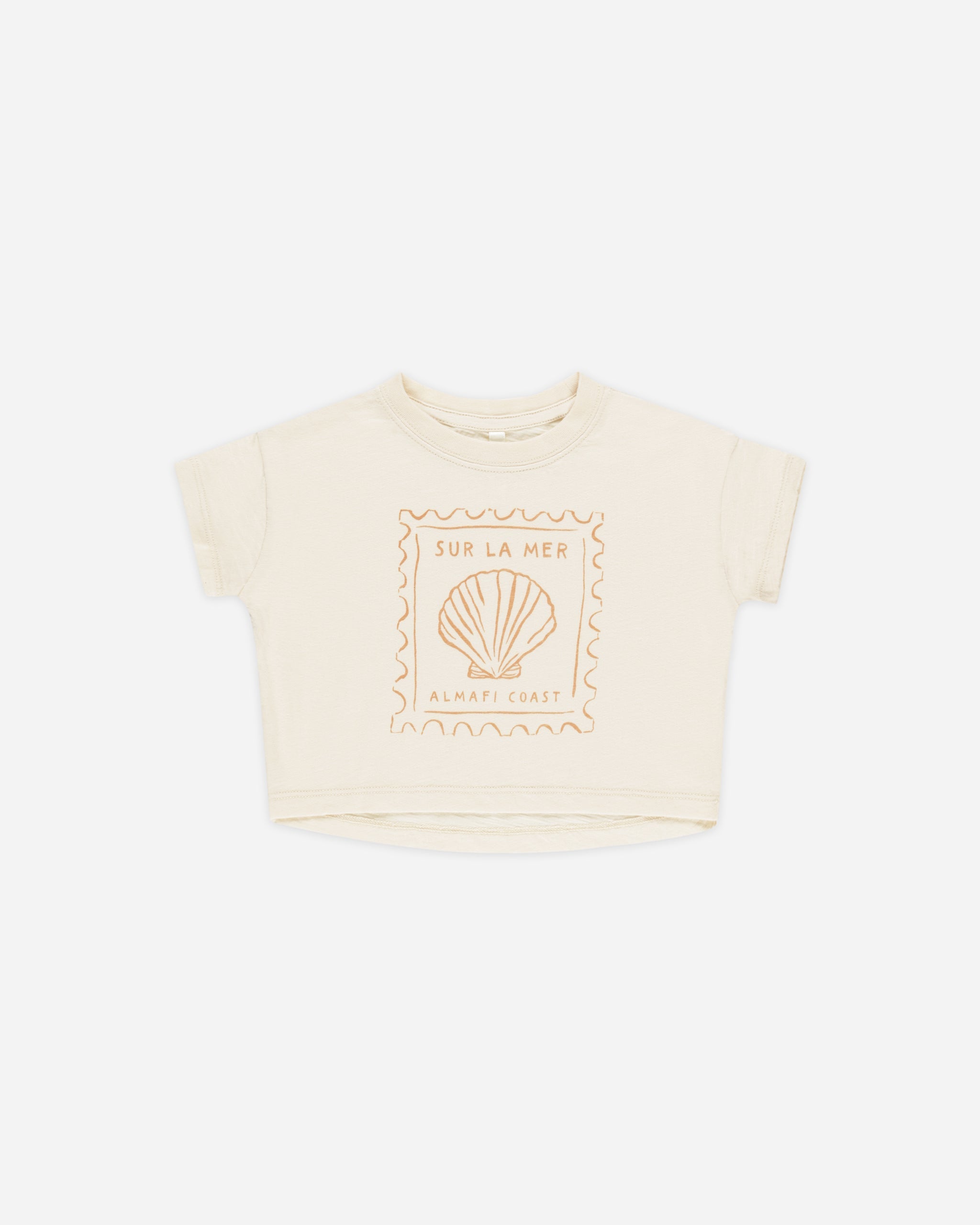 Boxy Tee || Seashell