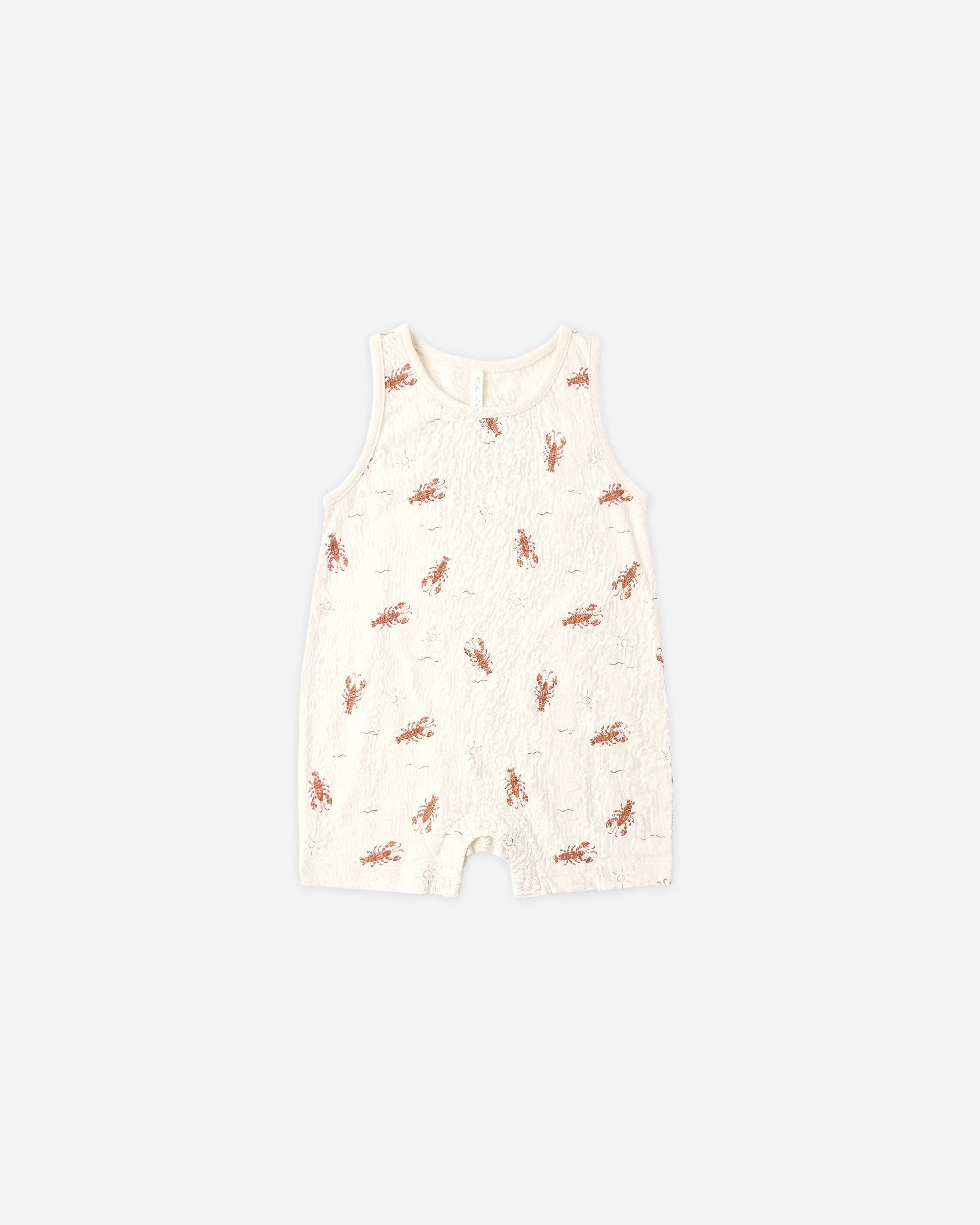 Sleeveless One-Piece Lobster - Rylee + Cru | Kids Clothes | Trendy Baby Clothes | Modern Infant Outfits |