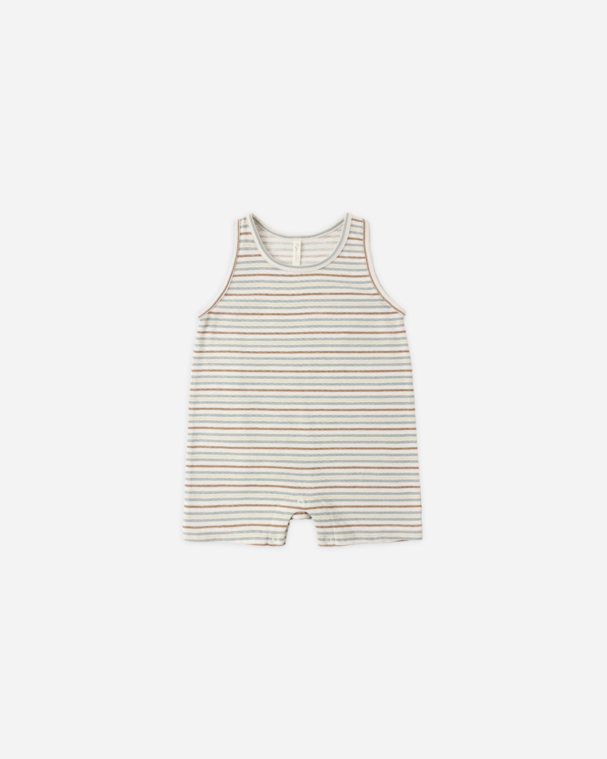 Sleeveless One-Piece Vintage Stripe - Rylee + Cru | Kids Clothes | Trendy Baby Clothes | Modern Infant Outfits |