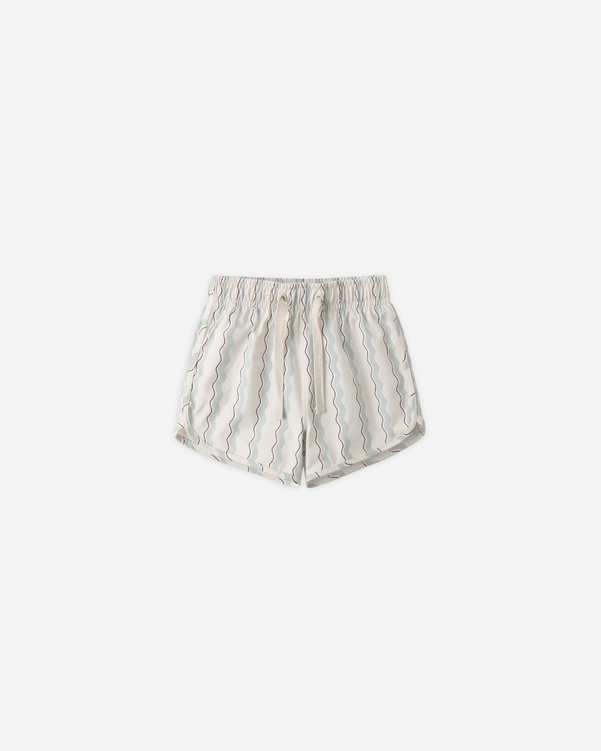 Swim Trunk Wave Stripe