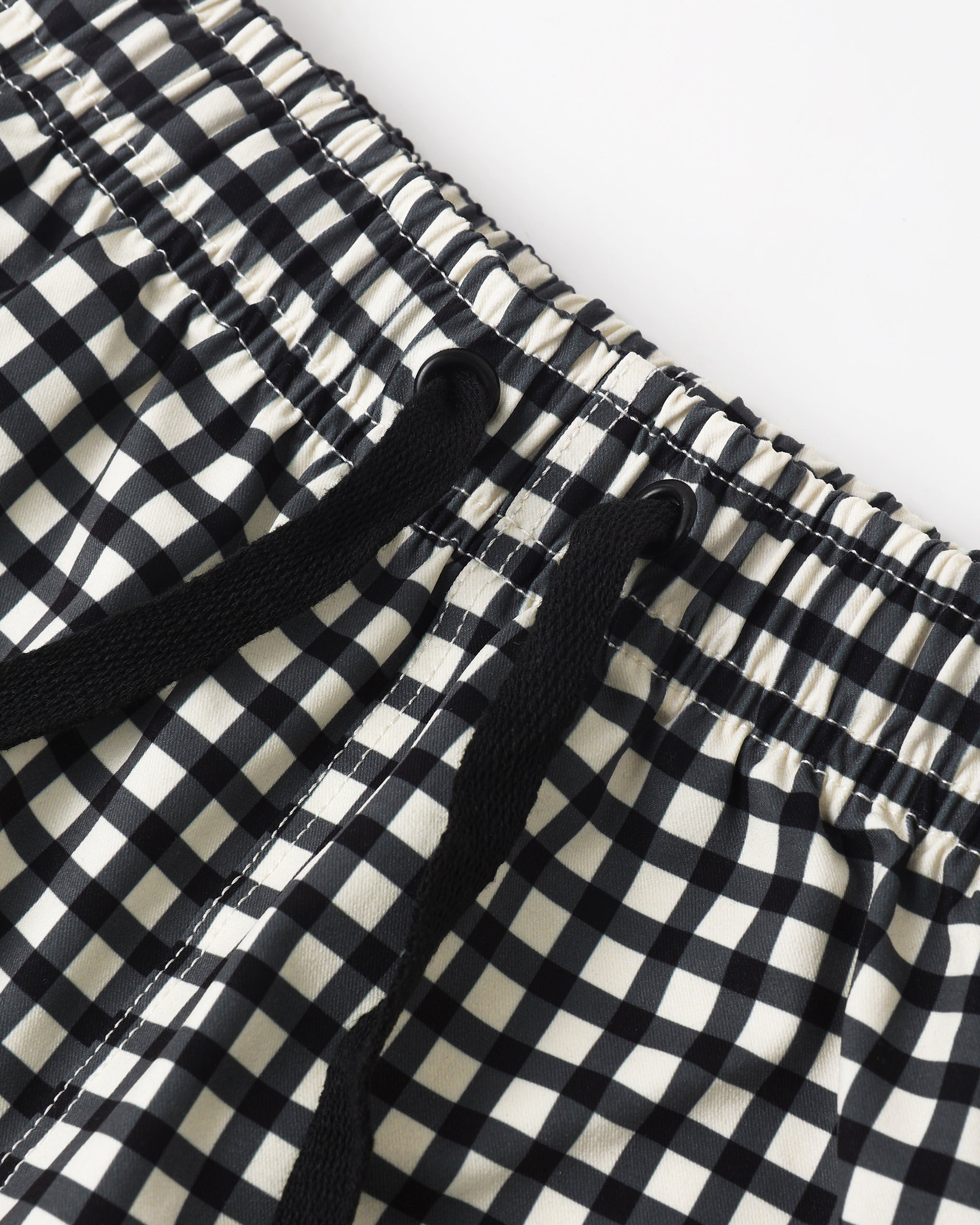 Swim Trunk Black Gingham - Rylee + Cru | Kids Clothes | Trendy Baby Clothes | Modern Infant Outfits |