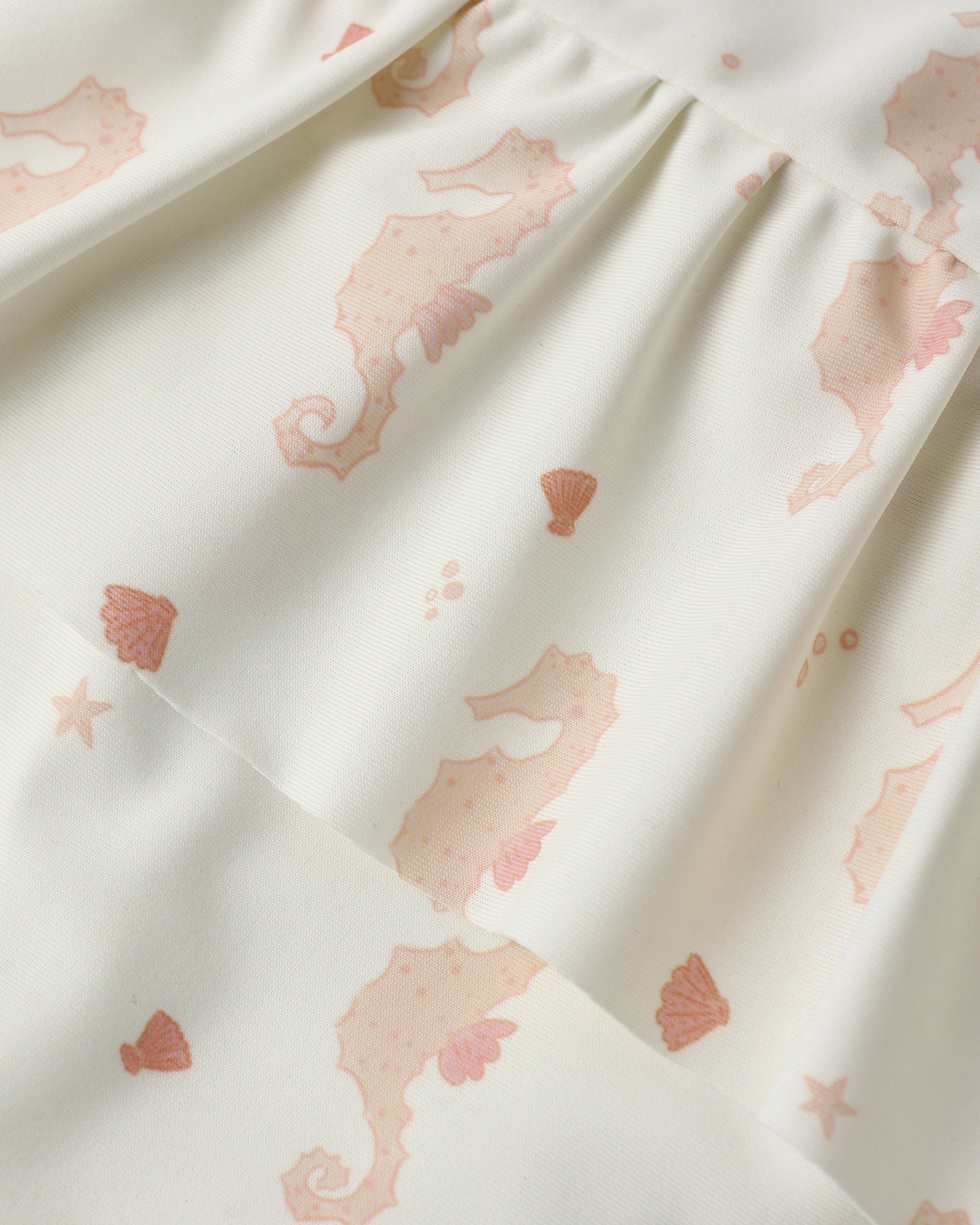 Tori Skirted One-Piece Seahorses - Rylee + Cru | Kids Clothes | Trendy Baby Clothes | Modern Infant Outfits |