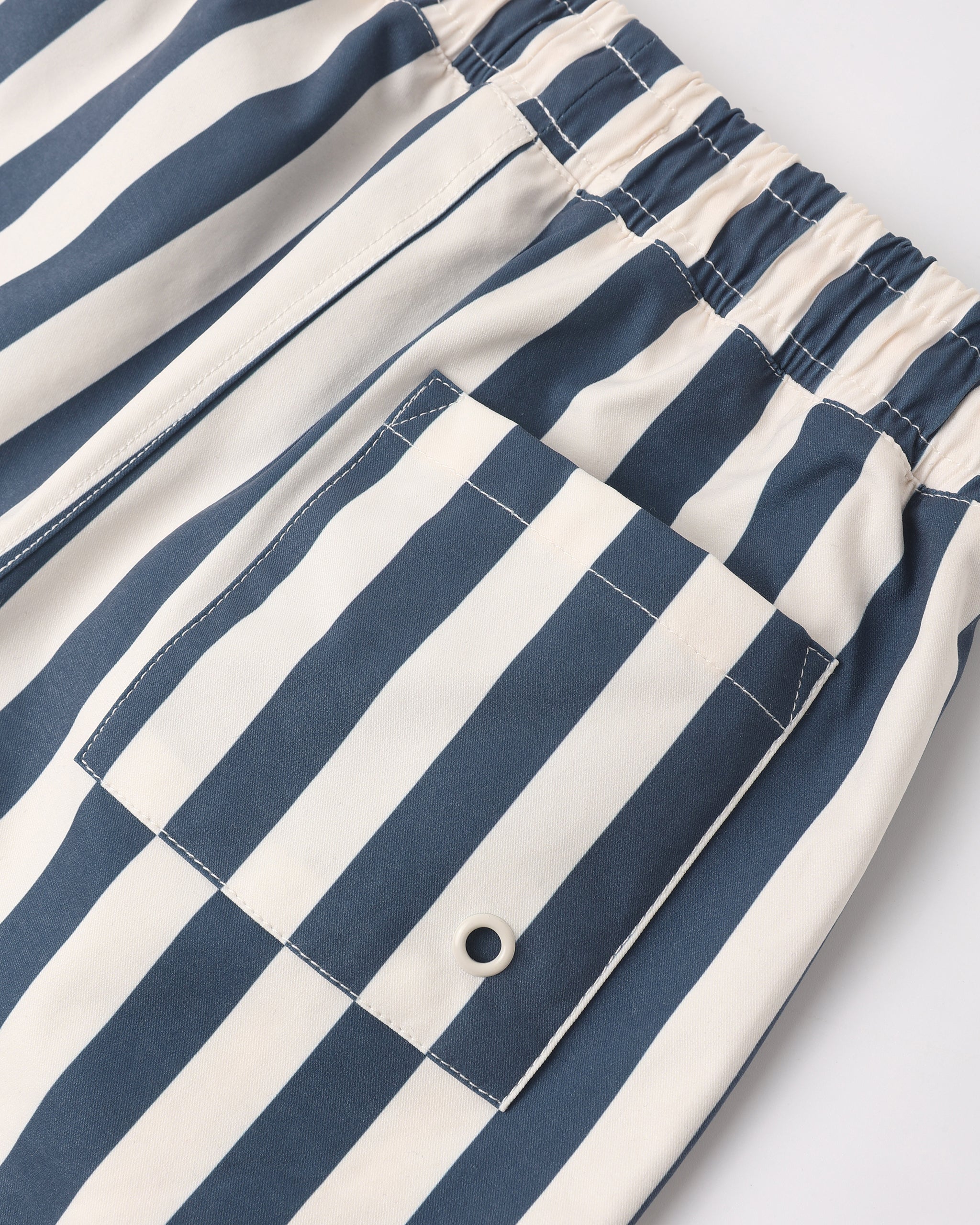 Boardshort Navy Stripe - Rylee + Cru | Kids Clothes | Trendy Baby Clothes | Modern Infant Outfits |