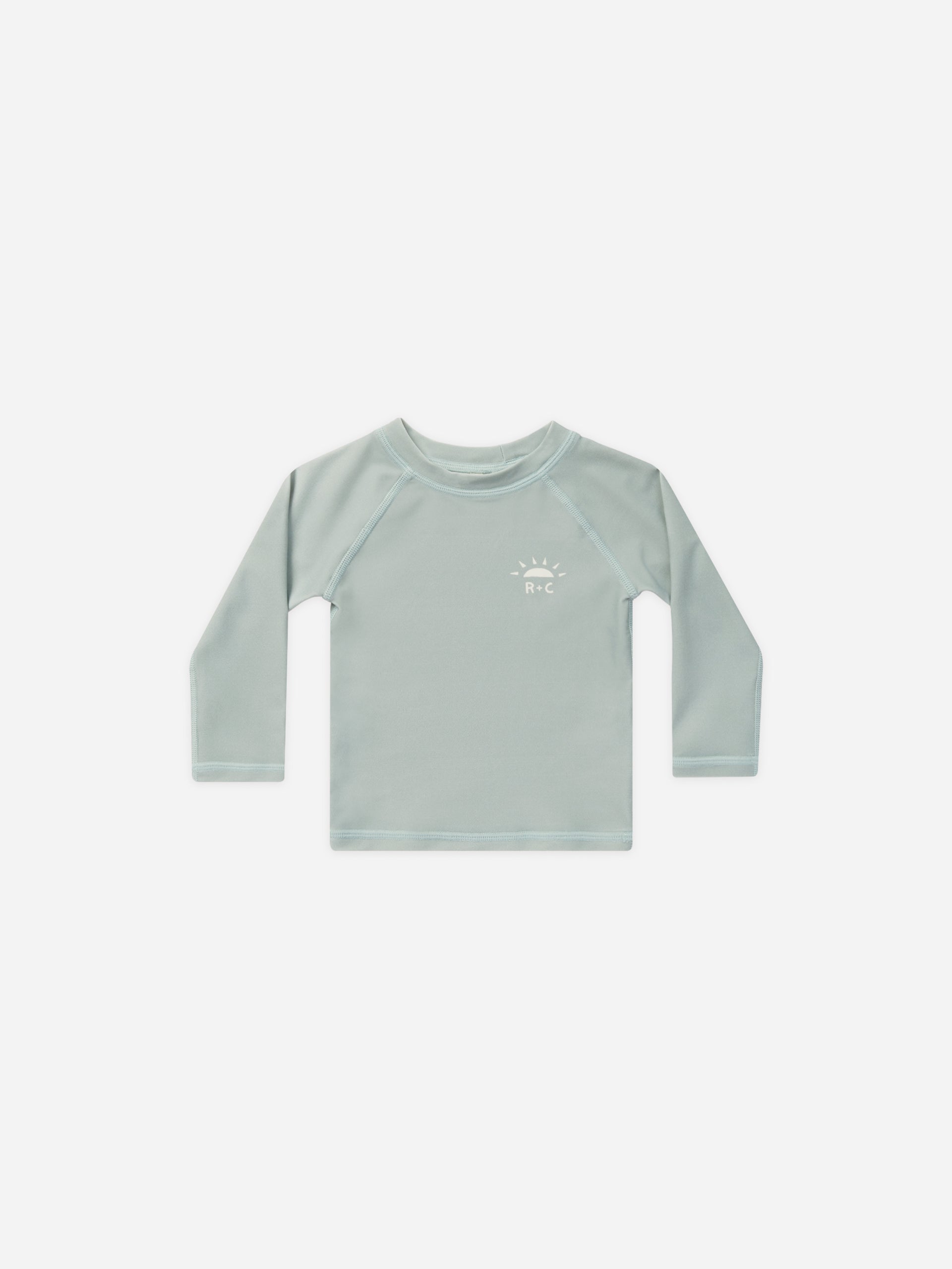 Rash Guard || Seafoam - Rylee + Cru | Kids Clothes | Trendy Baby Clothes | Modern Infant Outfits |