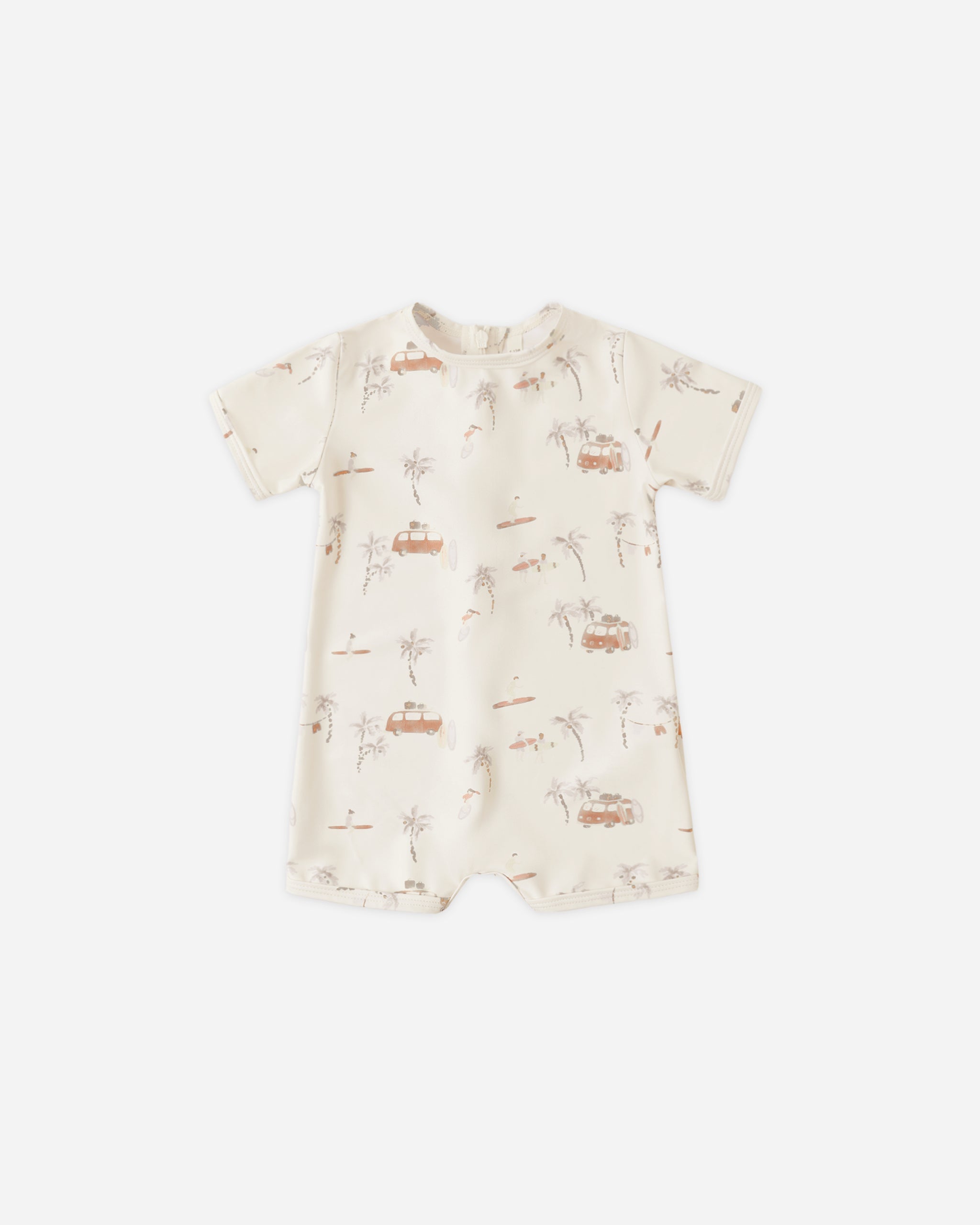 Shorty One-Piece Surf Town - Rylee + Cru | Kids Clothes | Trendy Baby Clothes | Modern Infant Outfits |