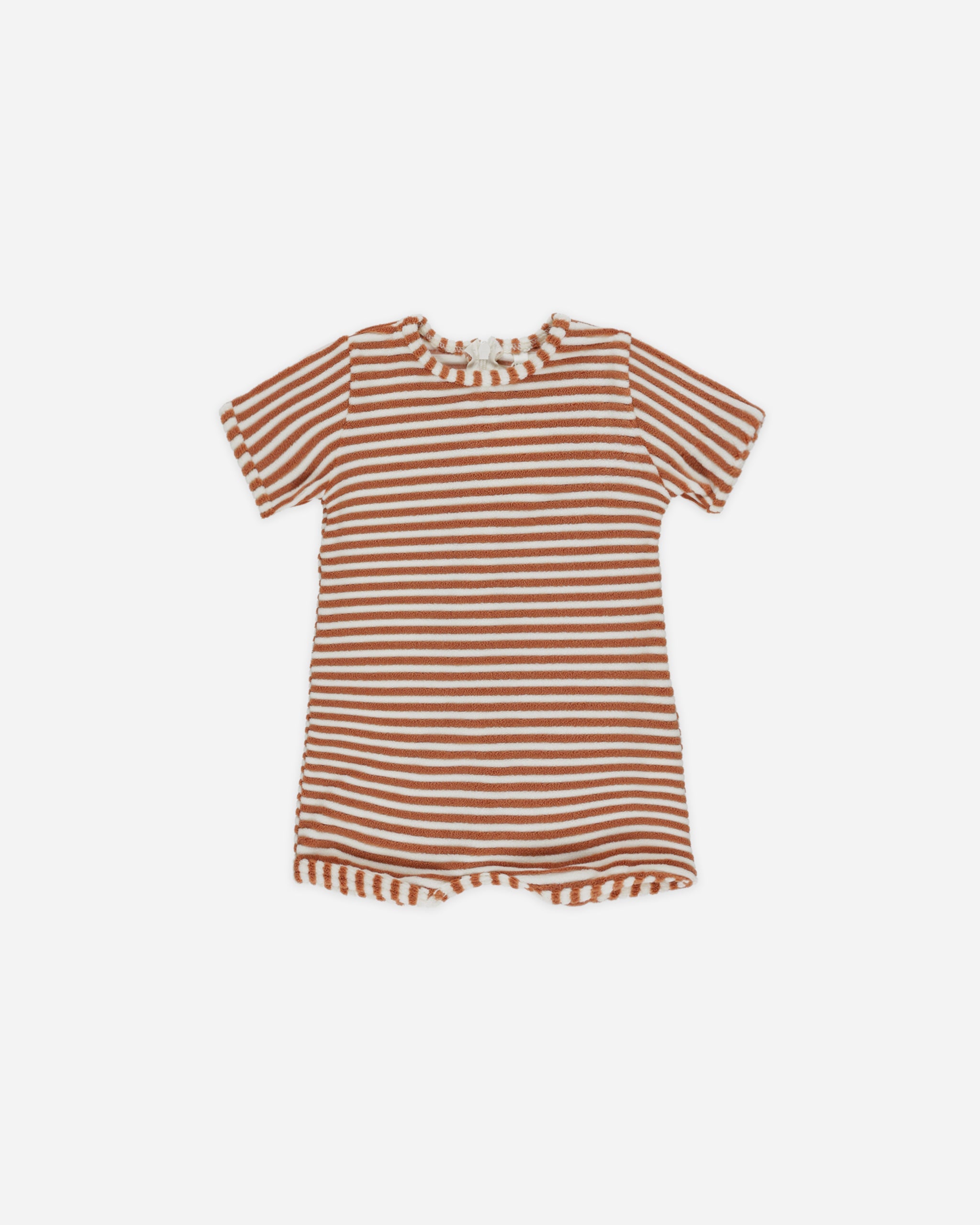 Shorty One-Piece || Poppy Stripe