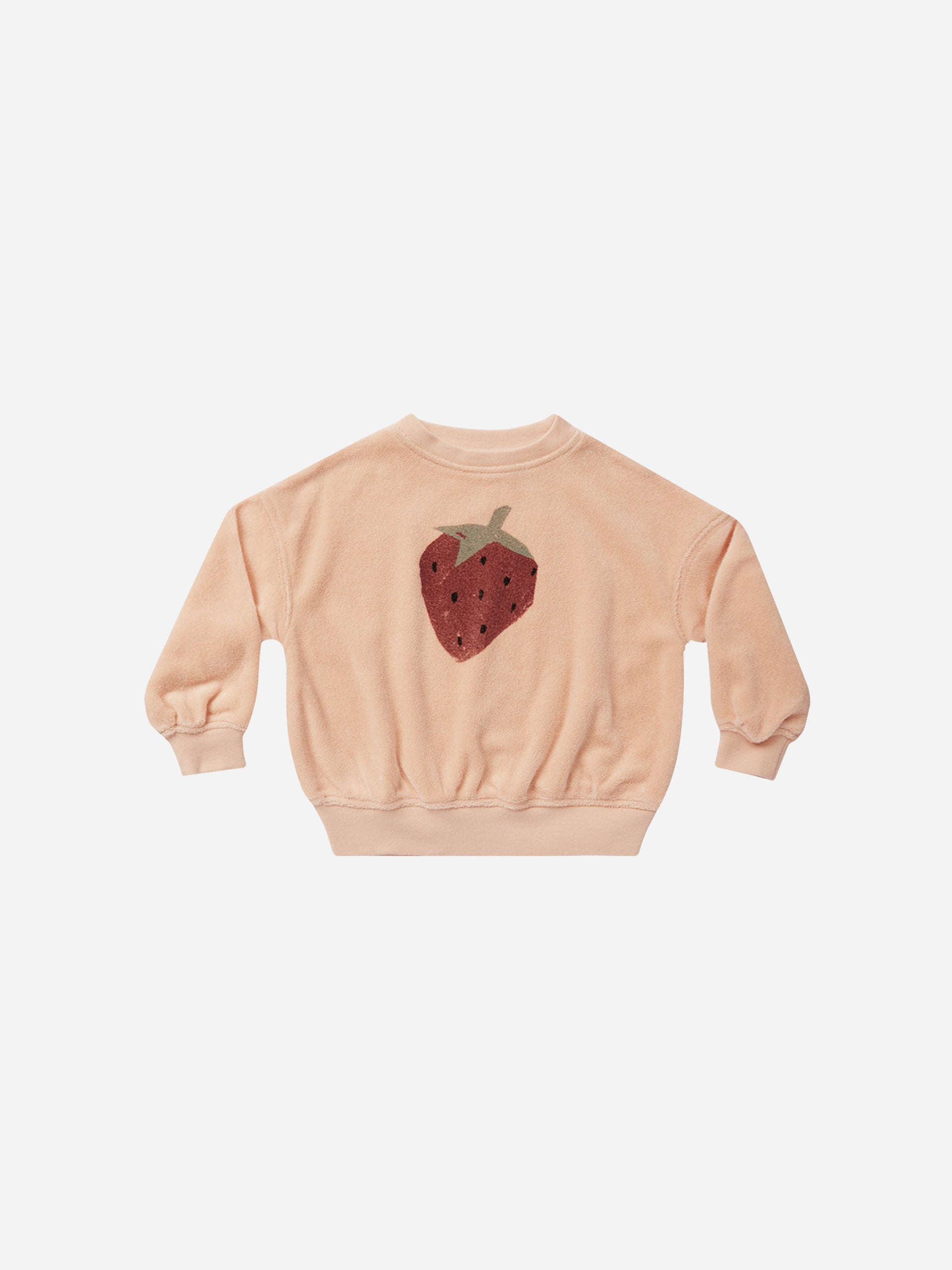 Sweatshirt || Strawberry - Rylee + Cru | Kids Clothes | Trendy Baby Clothes | Modern Infant Outfits |