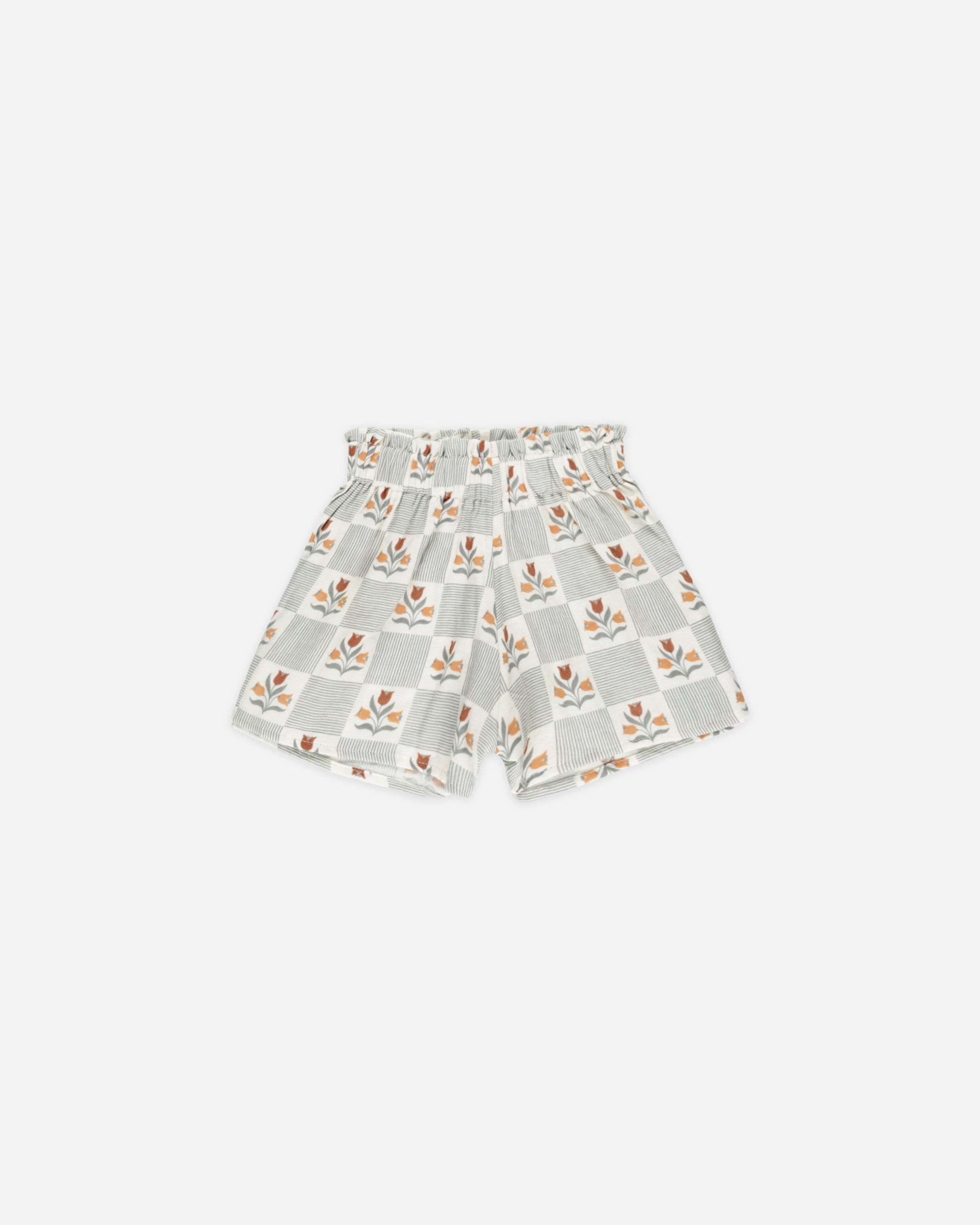 Remi Shorts || Garden Grid