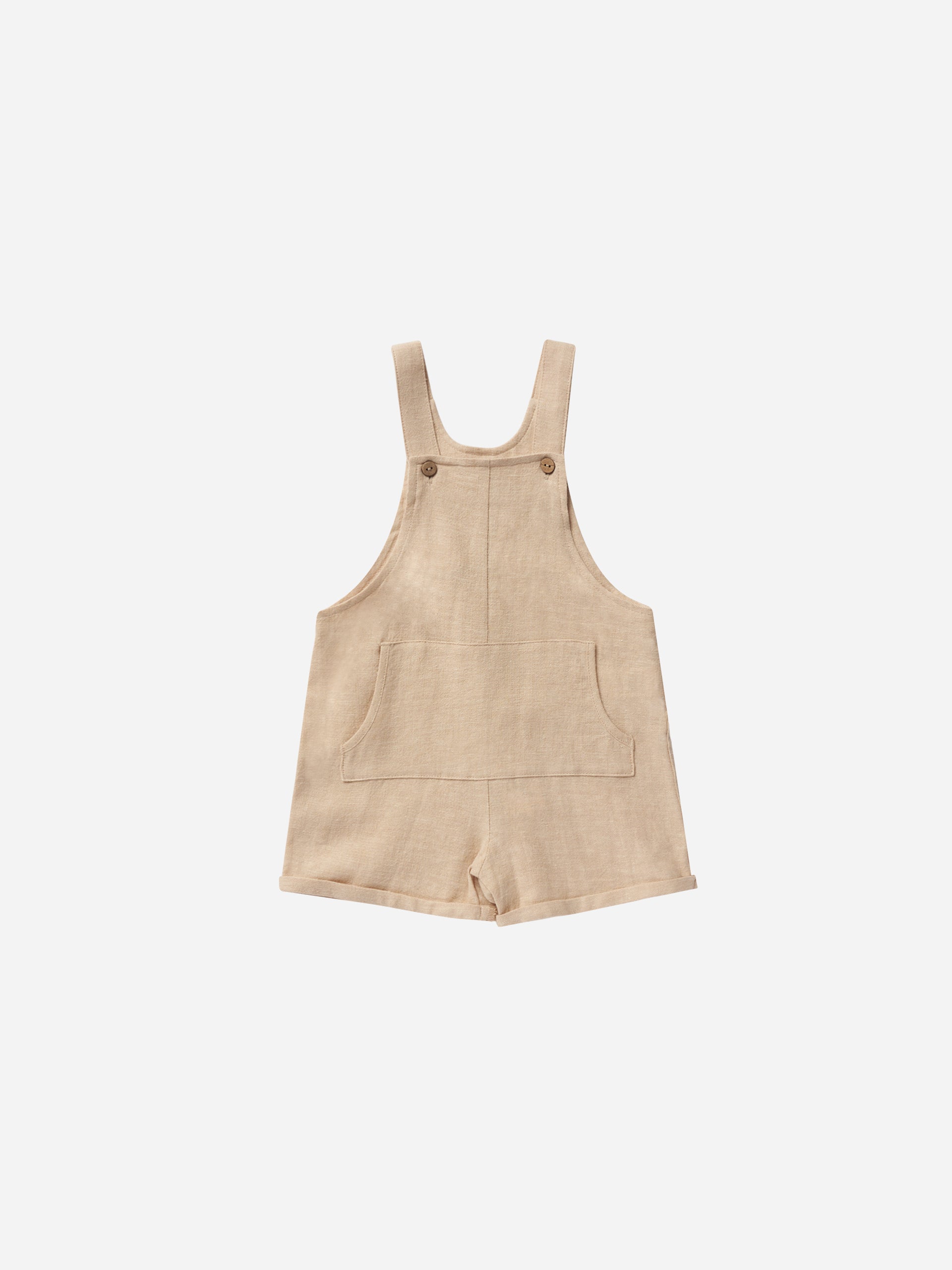 Billie Overalls || Heathered Sand