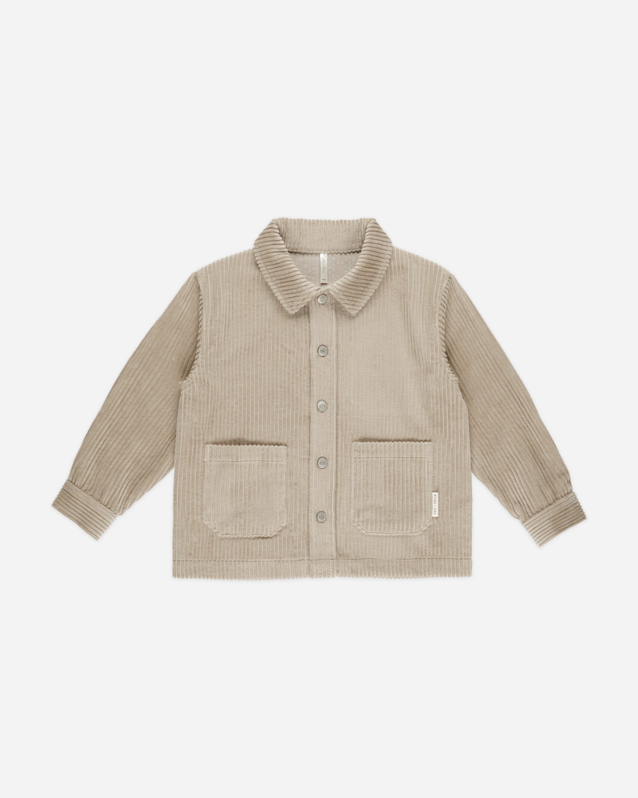 Enzo Overshirt || Pebble