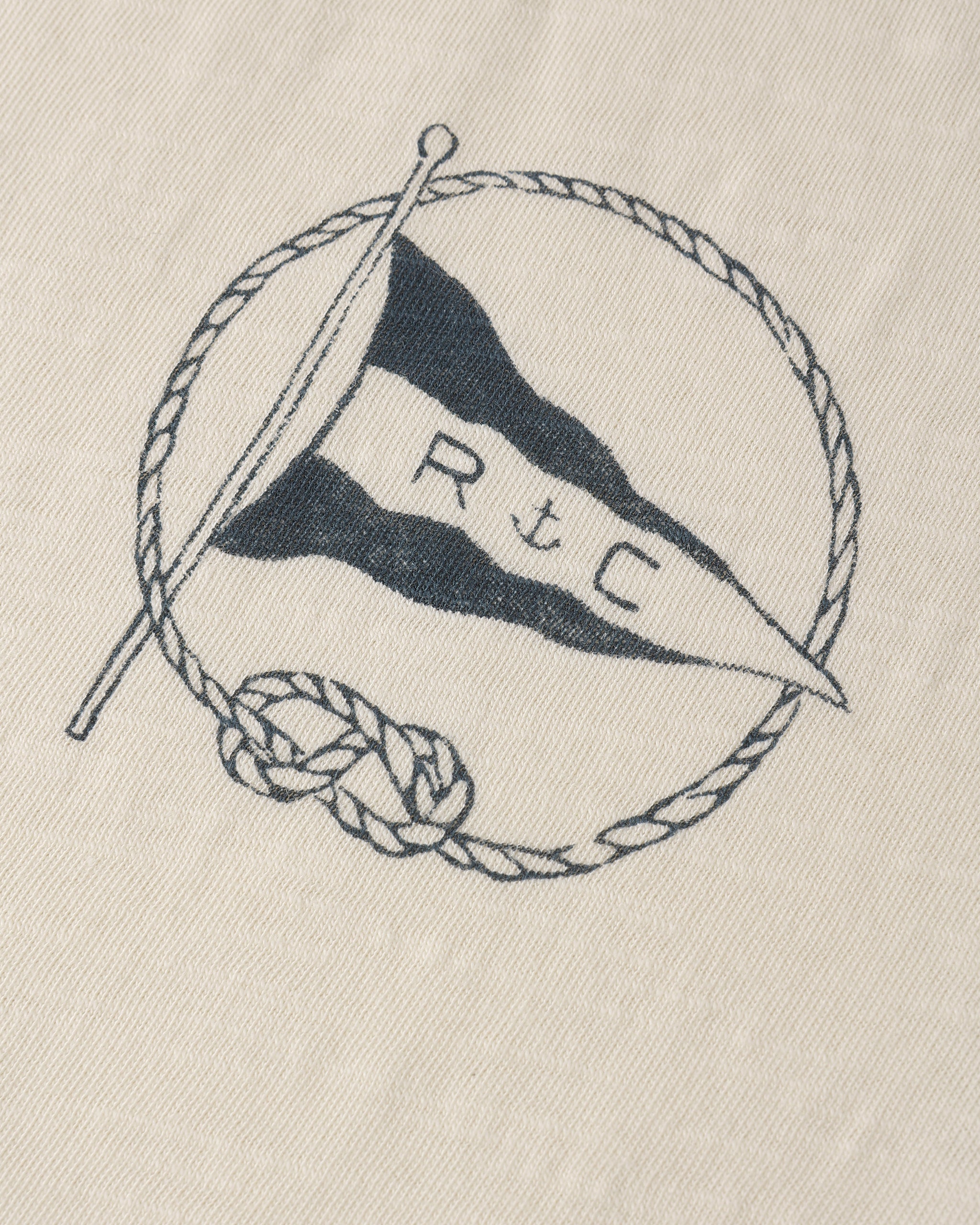 Contrast Short Sleeve Tee Nautical Flag - Rylee + Cru | Kids Clothes | Trendy Baby Clothes | Modern Infant Outfits |