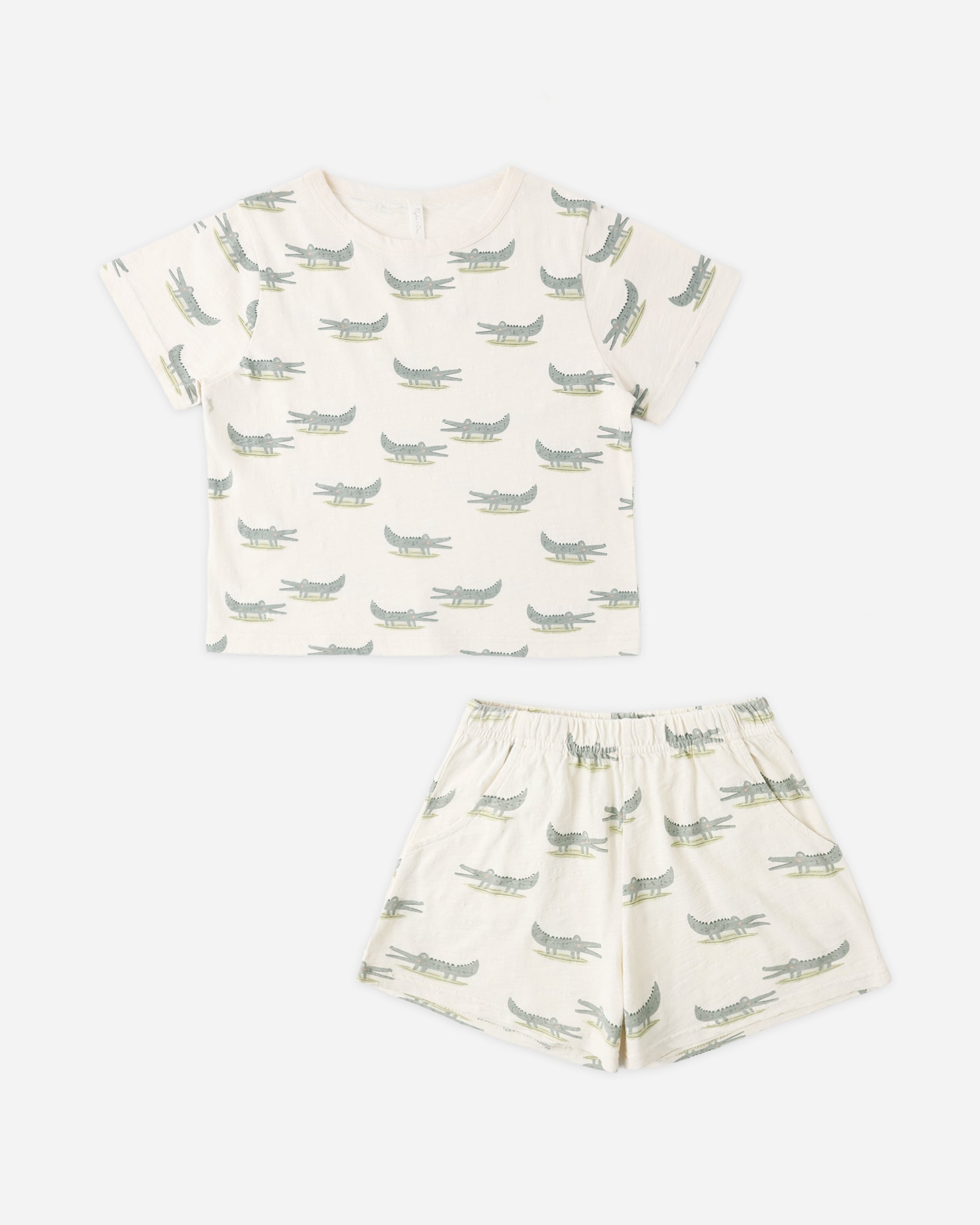 Play Set Alligators - Rylee + Cru | Kids Clothes | Trendy Baby Clothes | Modern Infant Outfits |