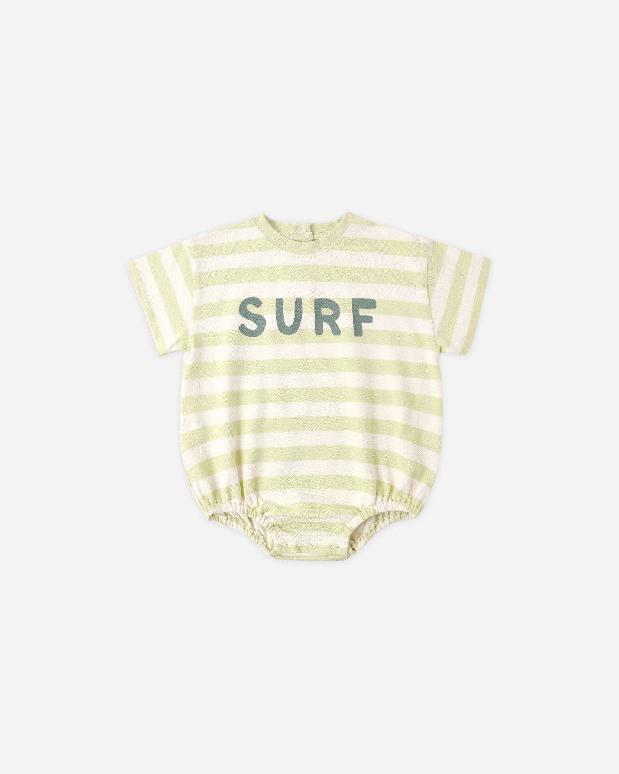 Relaxed Bubble Romper Surf - Rylee + Cru | Kids Clothes | Trendy Baby Clothes | Modern Infant Outfits |
