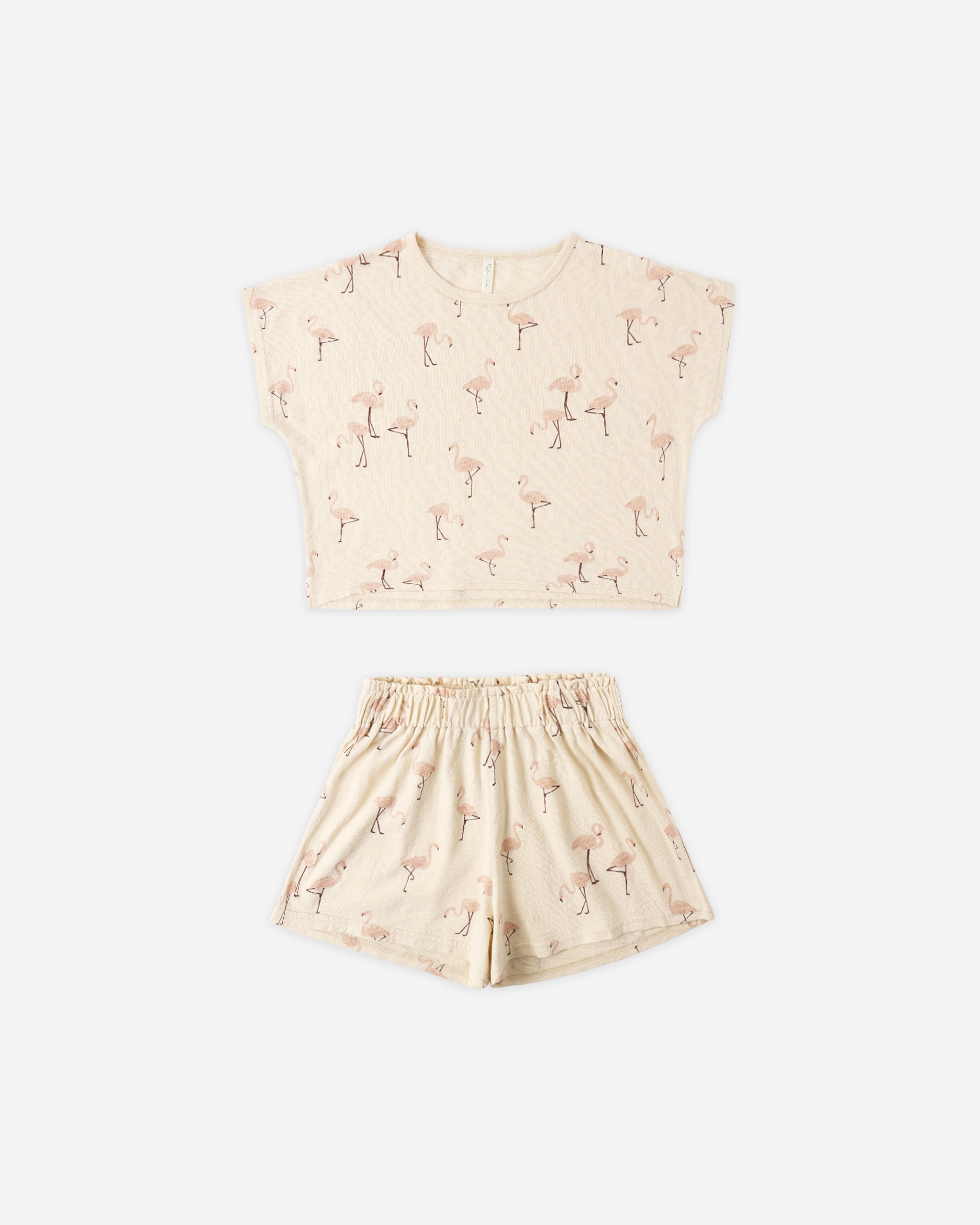 Raegan Set Flamingo