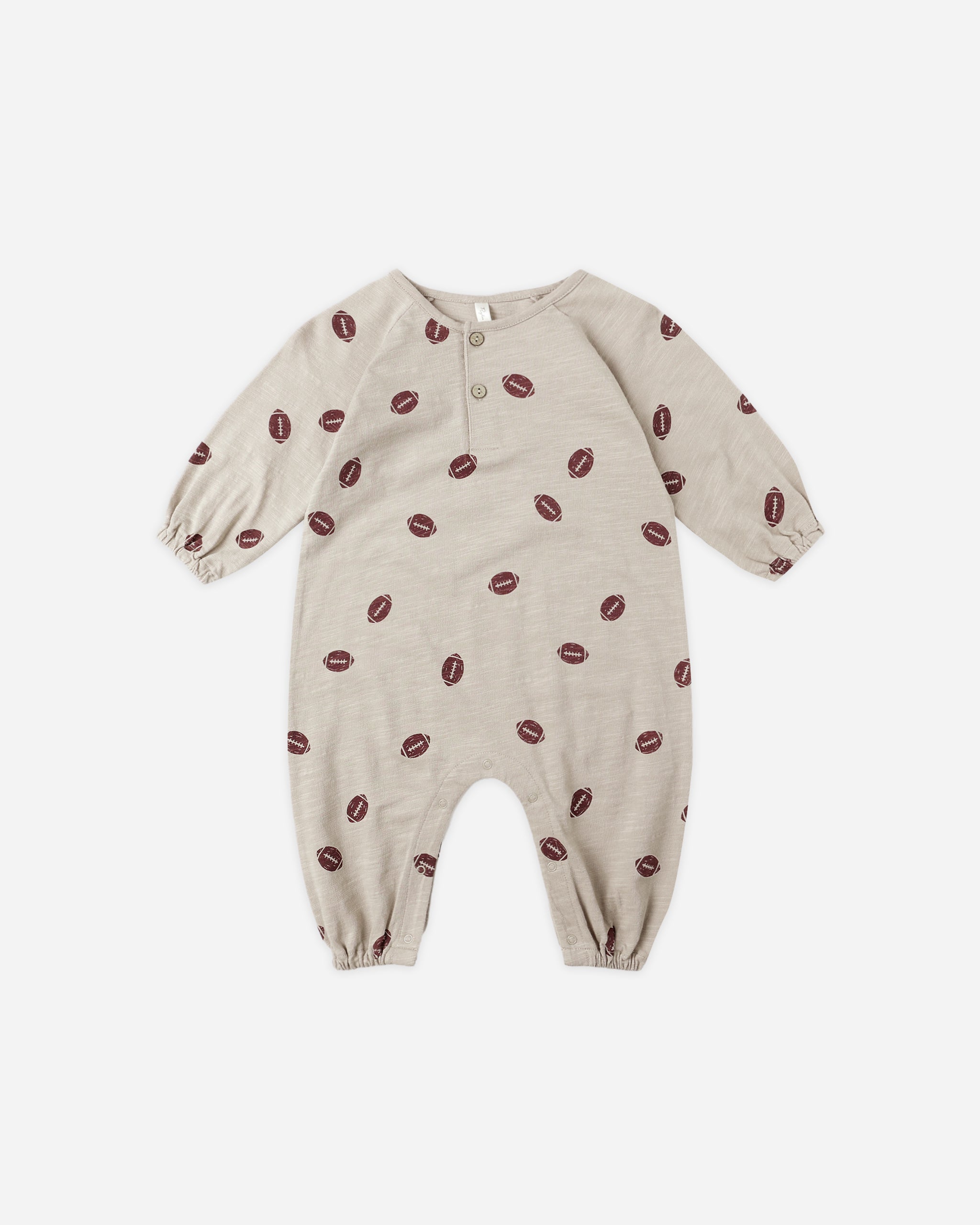 Henley Jumpsuit || Football