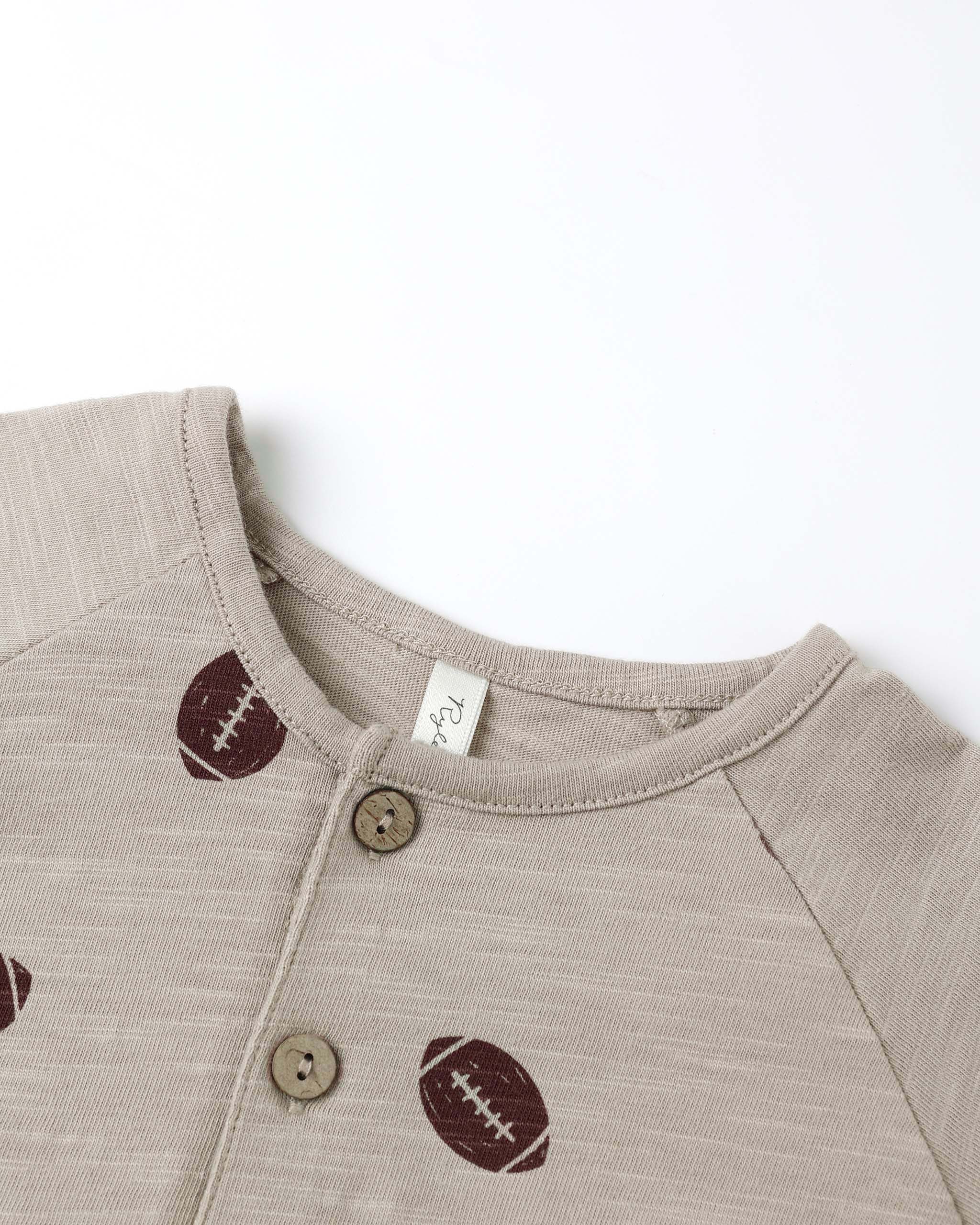 Henley Jumpsuit || Football