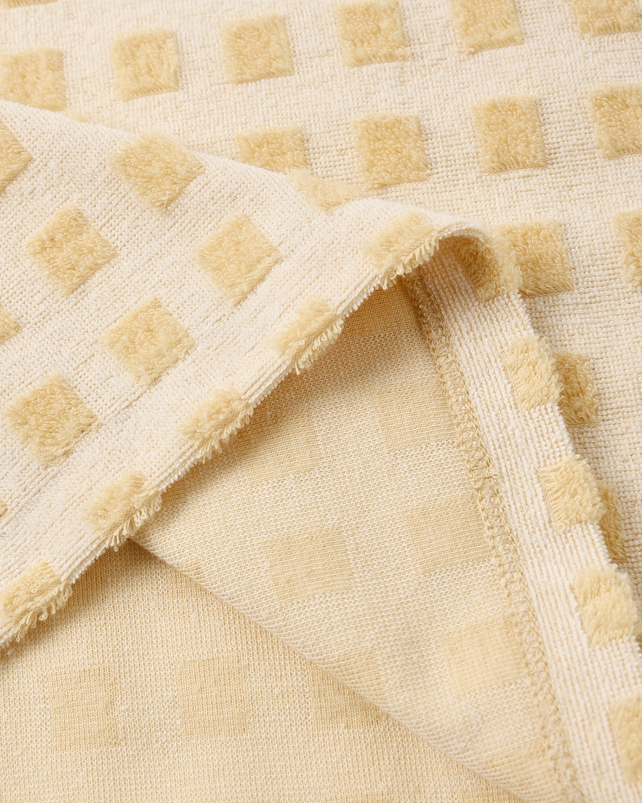 Relaxed Tee Butterscotch Grid