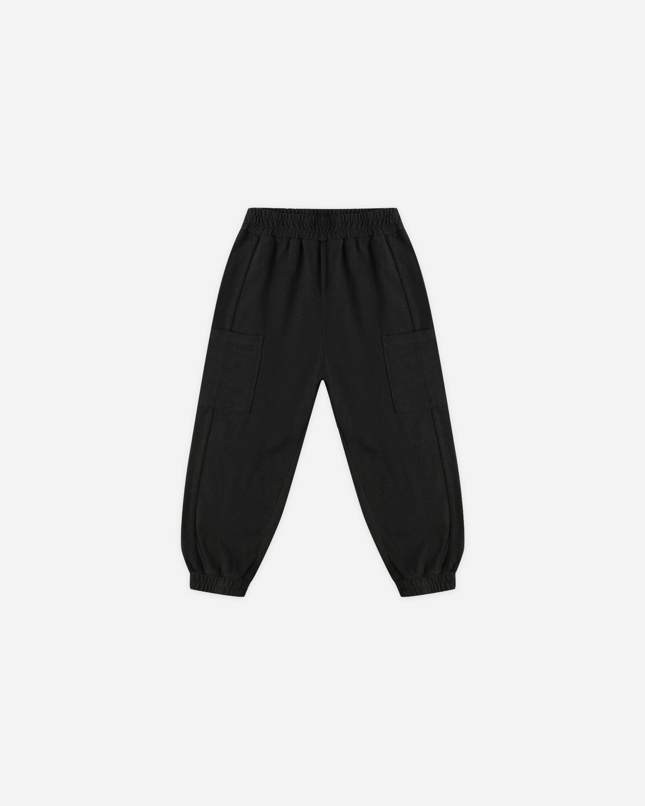 Cargo Jogger || Black - Rylee + Cru | Kids Clothes | Trendy Baby Clothes | Modern Infant Outfits |