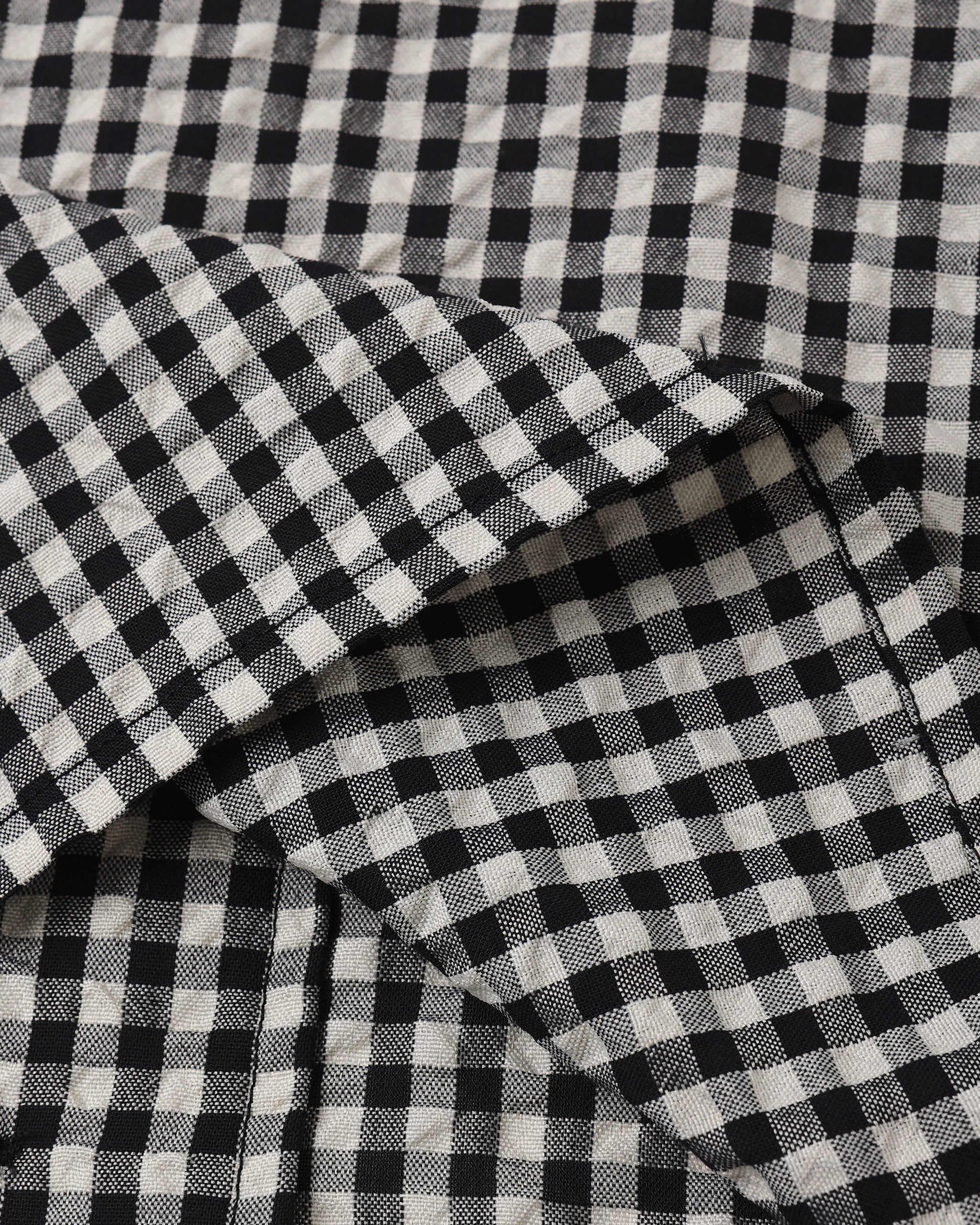Lapel Collar Shirt Black Check - Rylee + Cru | Kids Clothes | Trendy Baby Clothes | Modern Infant Outfits |