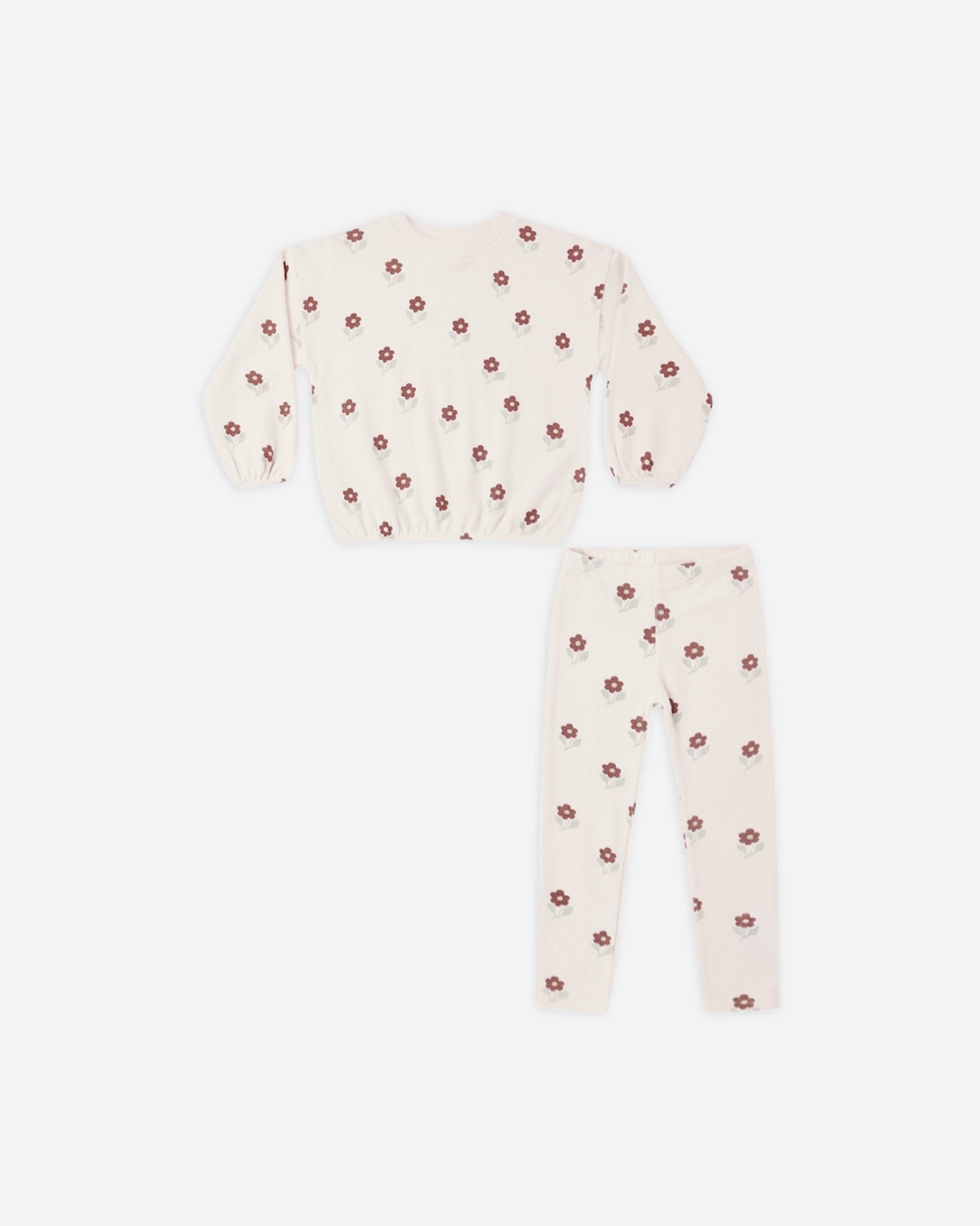 Spongey Knit Set Petal Daisy