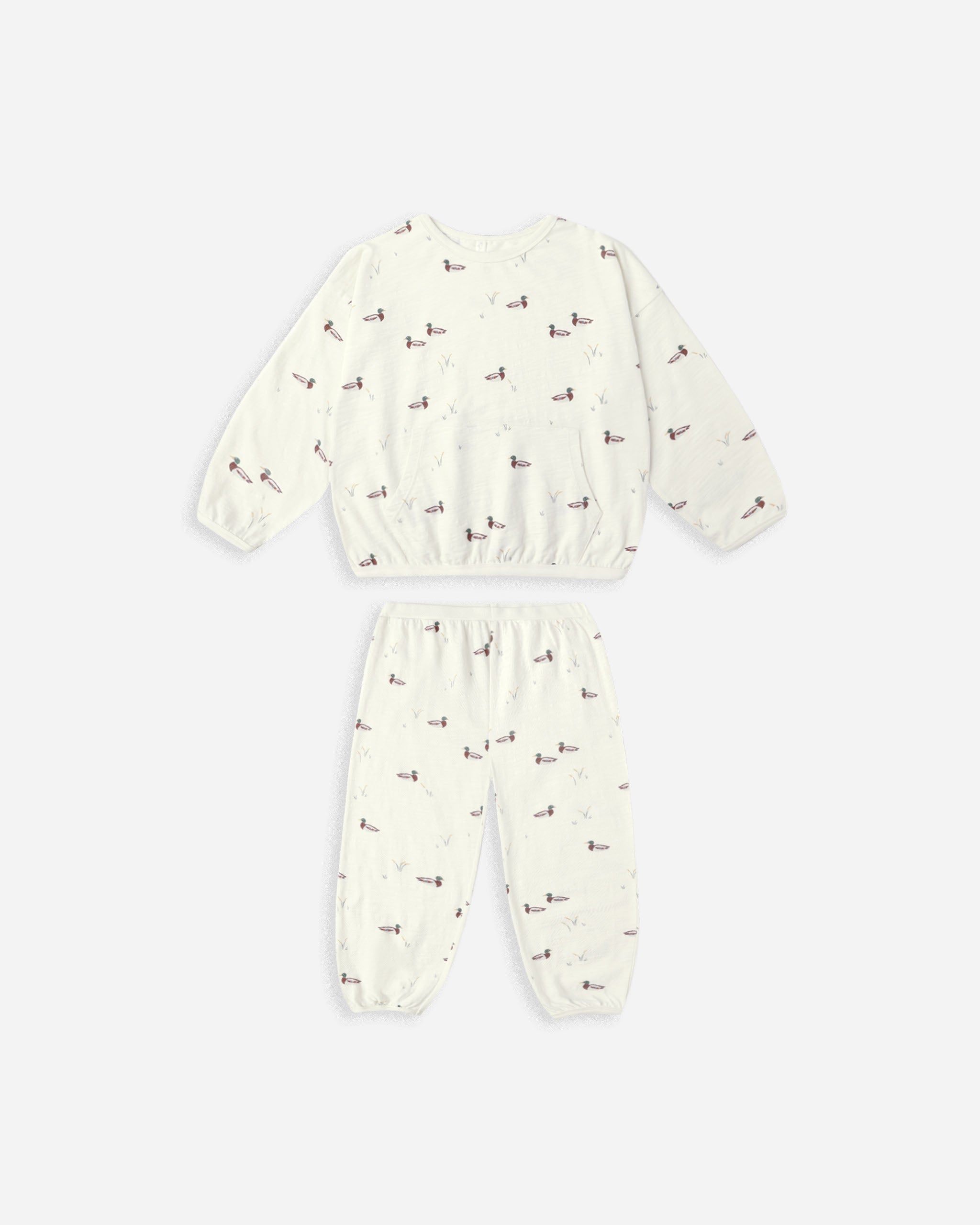 Relaxed Set || Ducks - Rylee + Cru | Kids Clothes | Trendy Baby Clothes | Modern Infant Outfits |