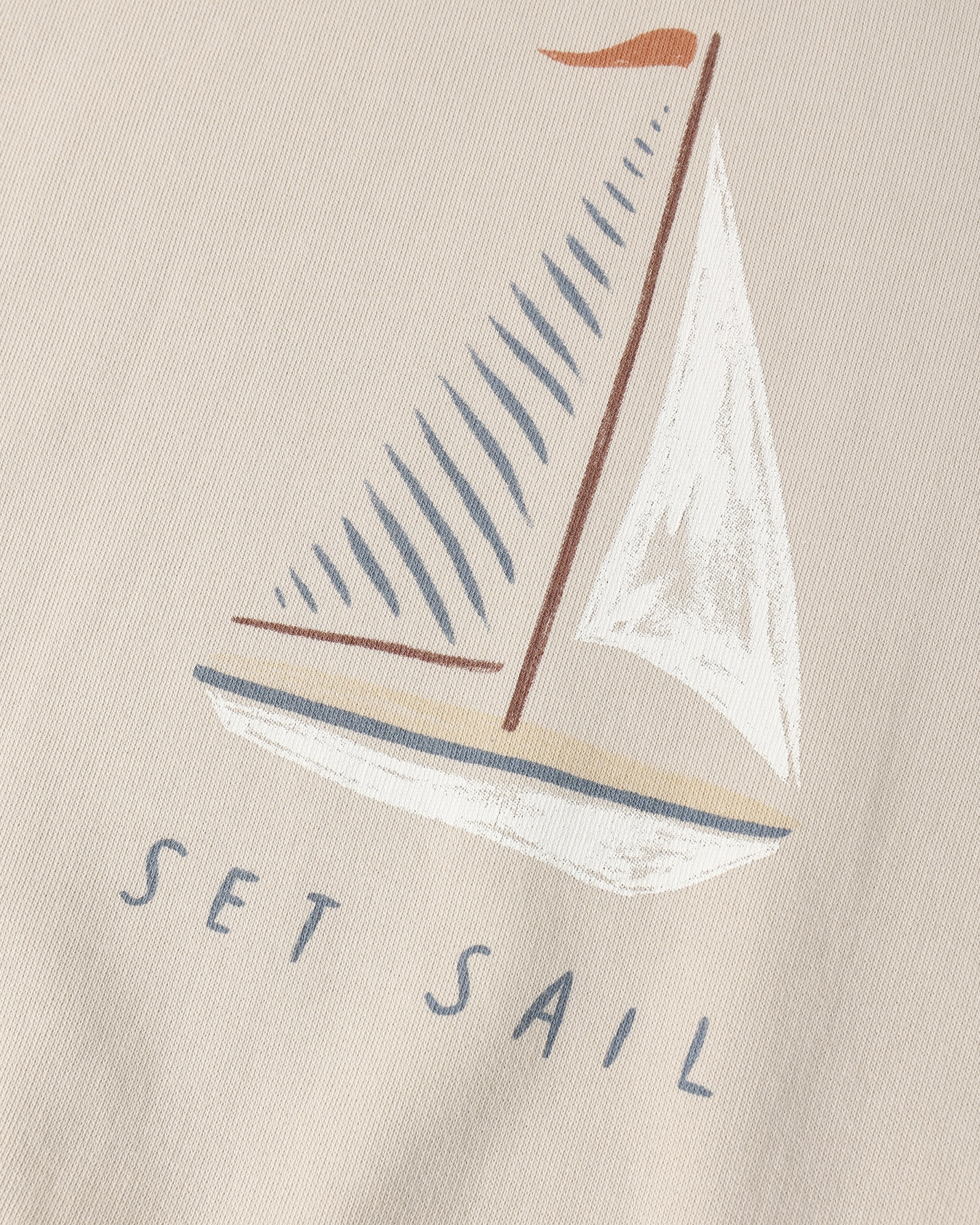 Oversized Sweatshirt Set Sail