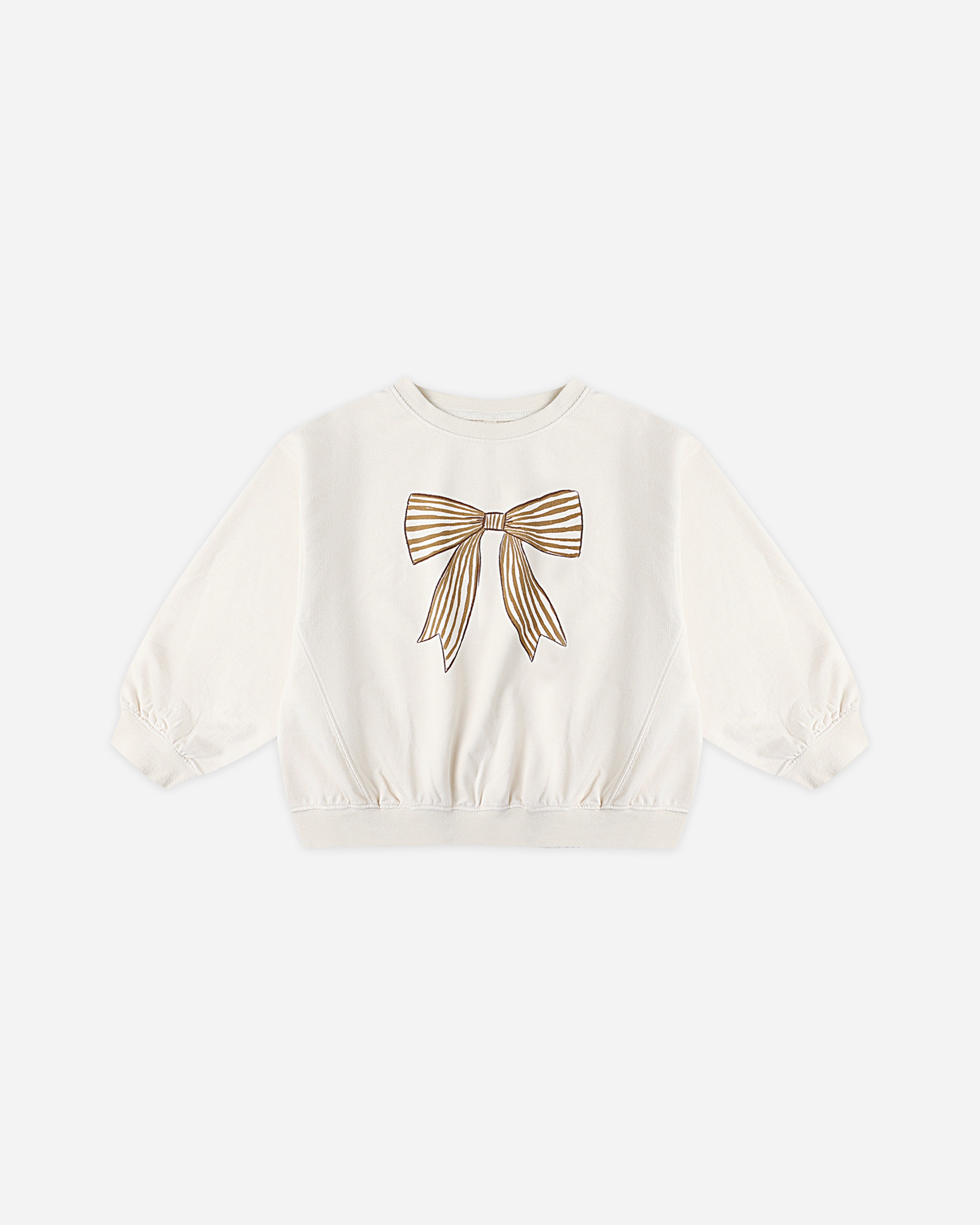 Oversized Sweatshirt || Bow
