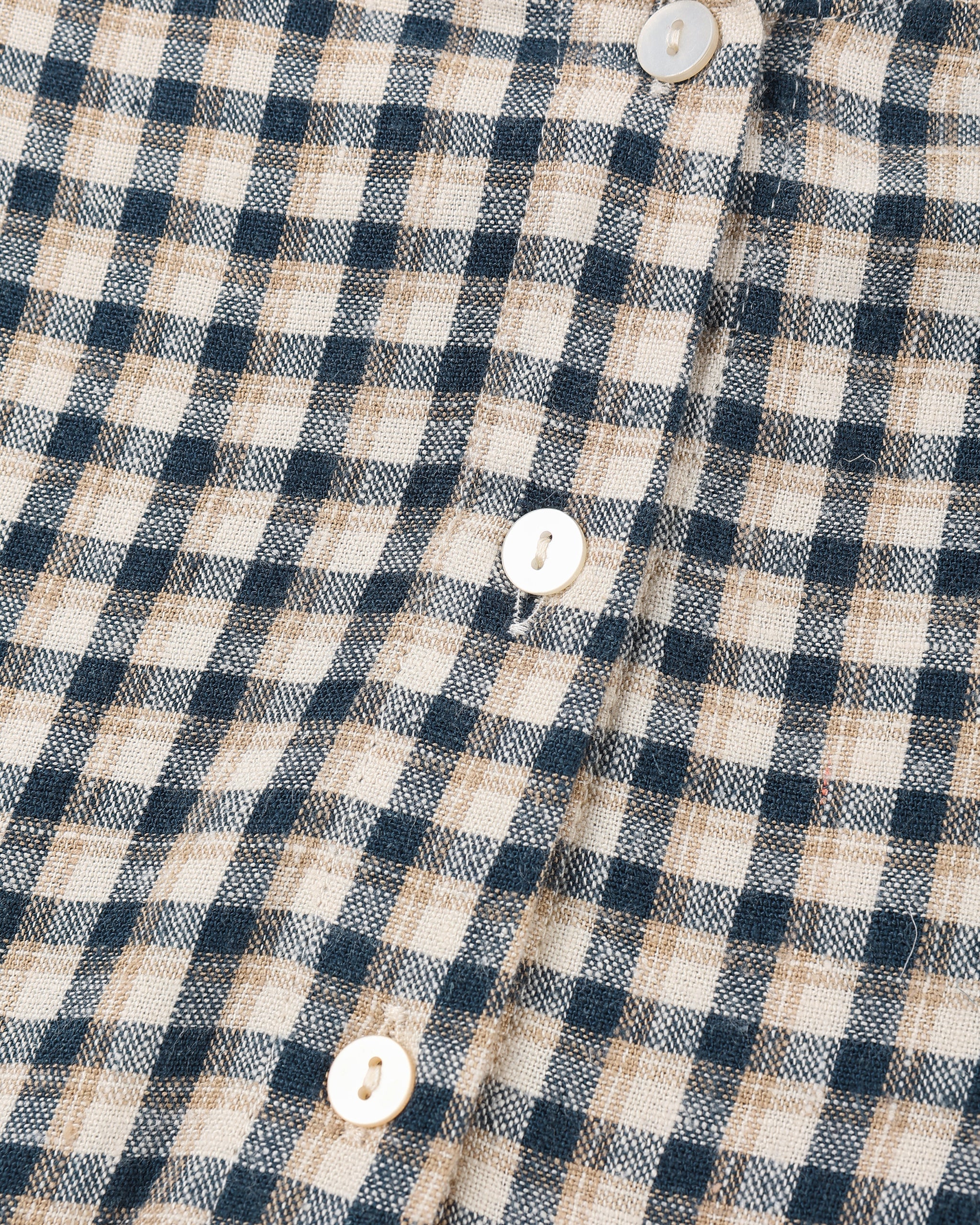 Camille Dress || Navy Check