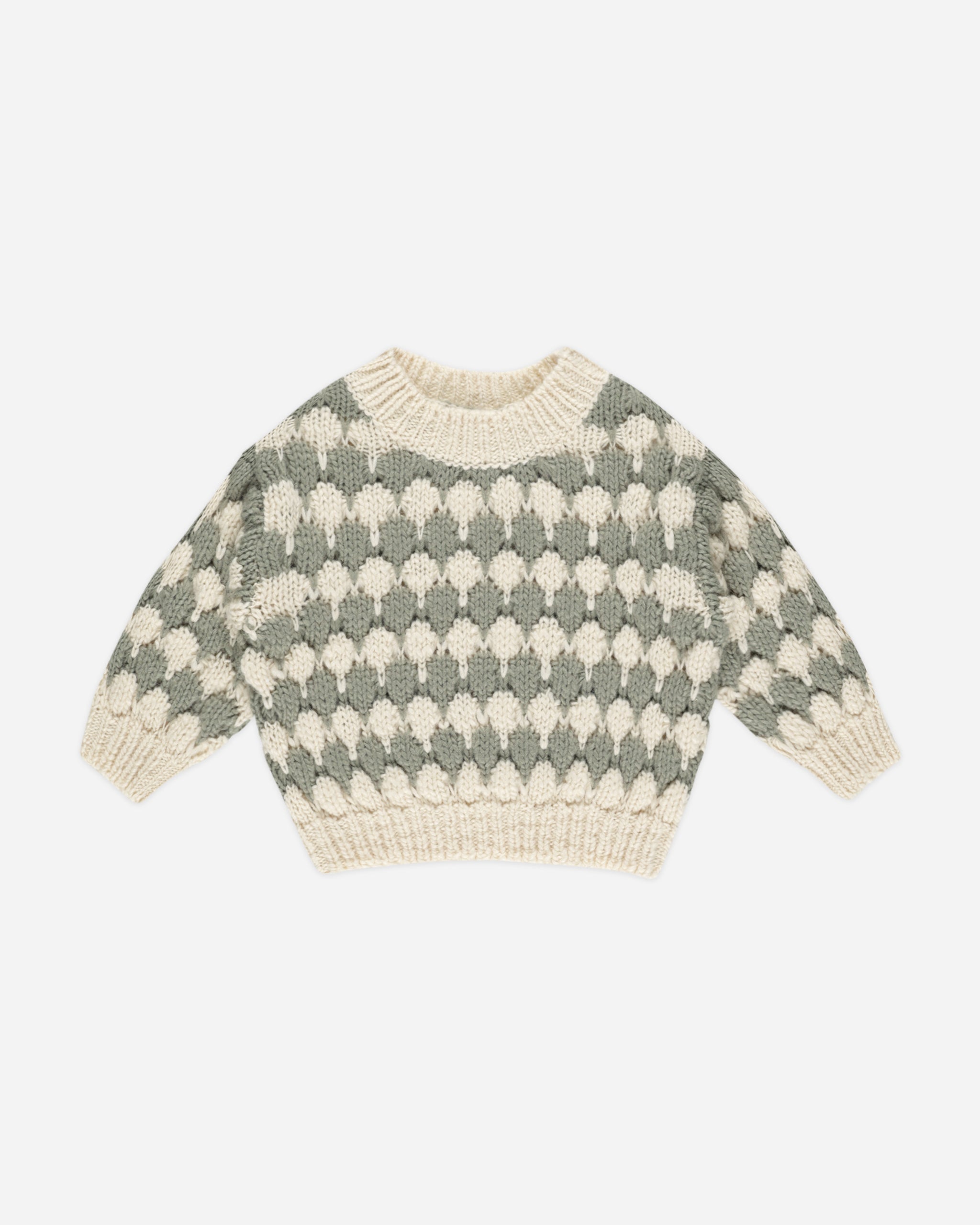 Bubble Knit Sweater || Laurel Stripe