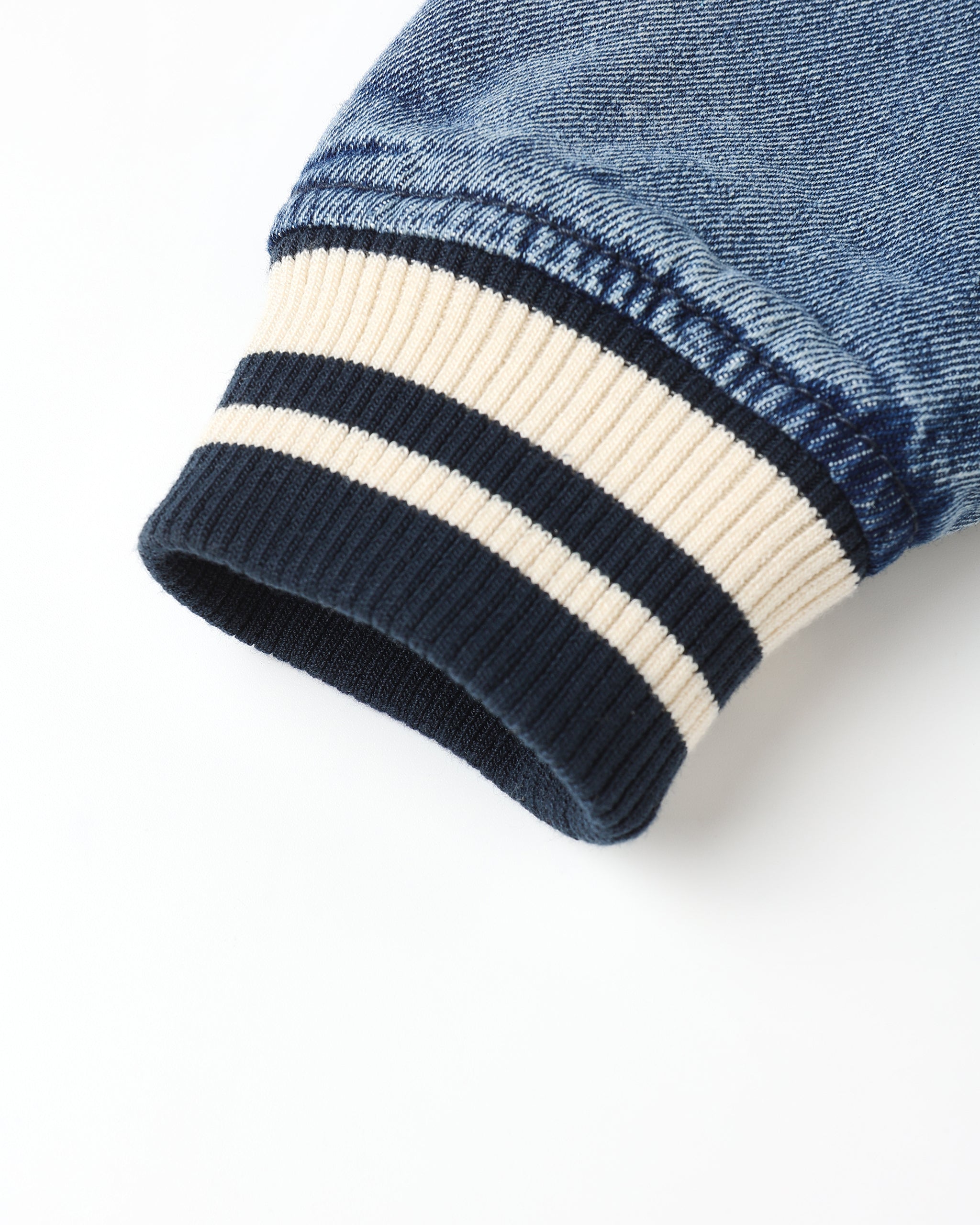 Varsity Jacket || Indigo Denim