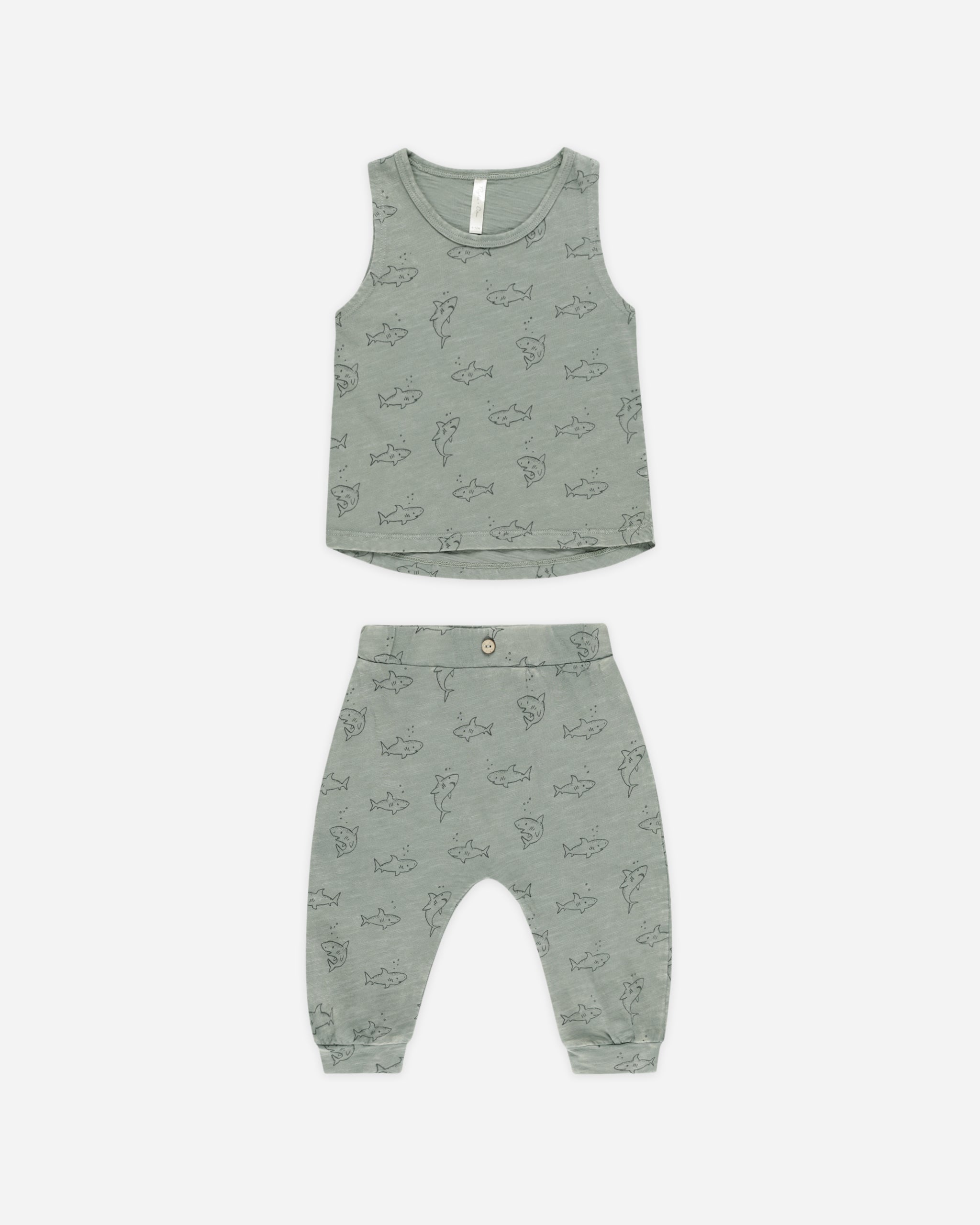 Tank + Slouch Pant Set || Sharks