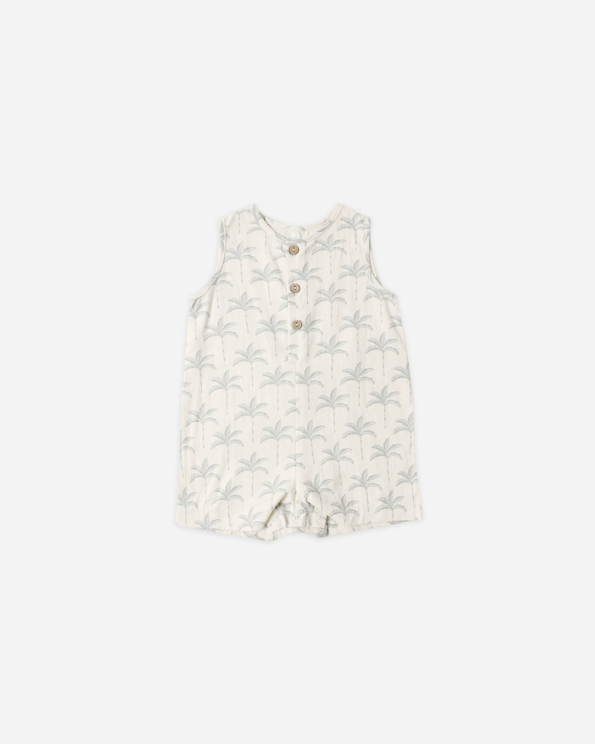 Mavrick Romper Palm Trees - Rylee + Cru | Kids Clothes | Trendy Baby Clothes | Modern Infant Outfits |