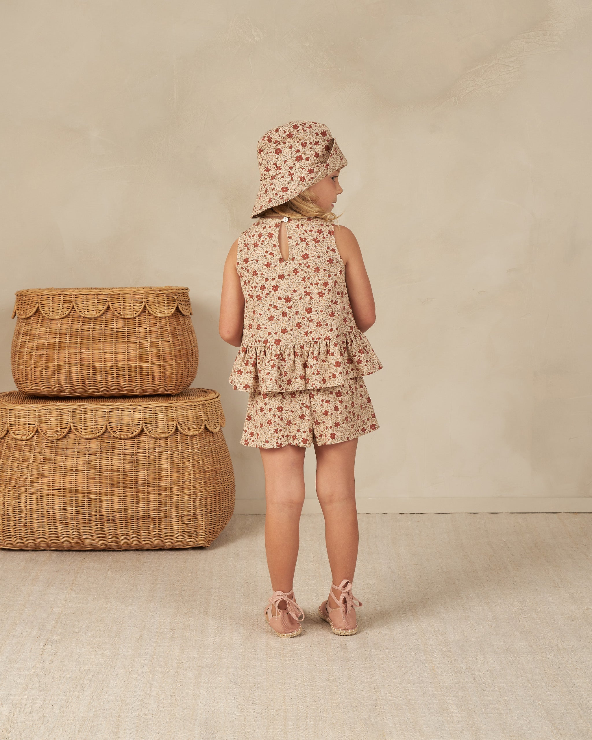 Carrie Set || Fleur - Rylee + Cru | Kids Clothes | Trendy Baby Clothes | Modern Infant Outfits |