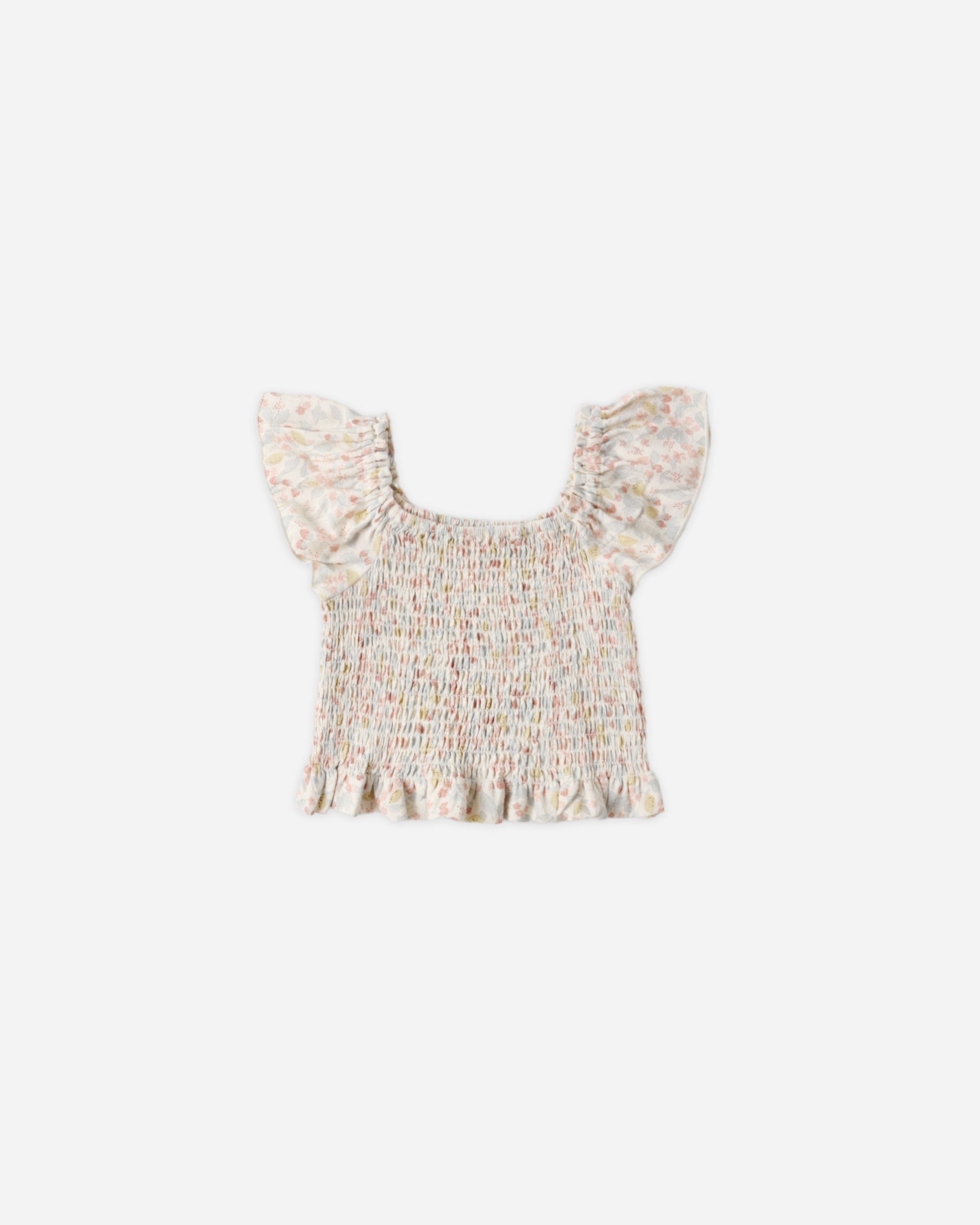 Zayla Top Summer Garden - Rylee + Cru | Kids Clothes | Trendy Baby Clothes | Modern Infant Outfits |