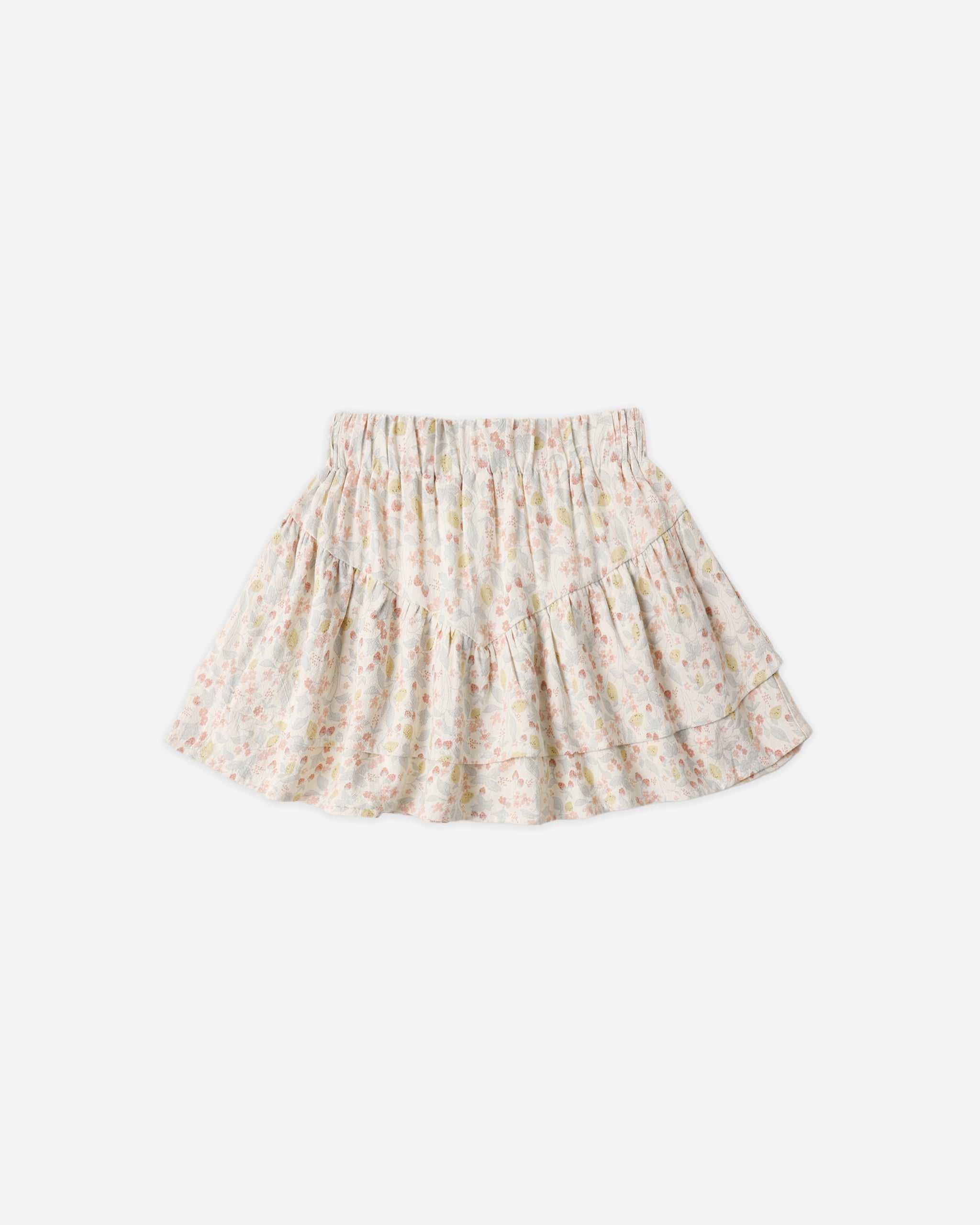 Tiered Mini Skirt Summer Garden - Rylee + Cru | Kids Clothes | Trendy Baby Clothes | Modern Infant Outfits |