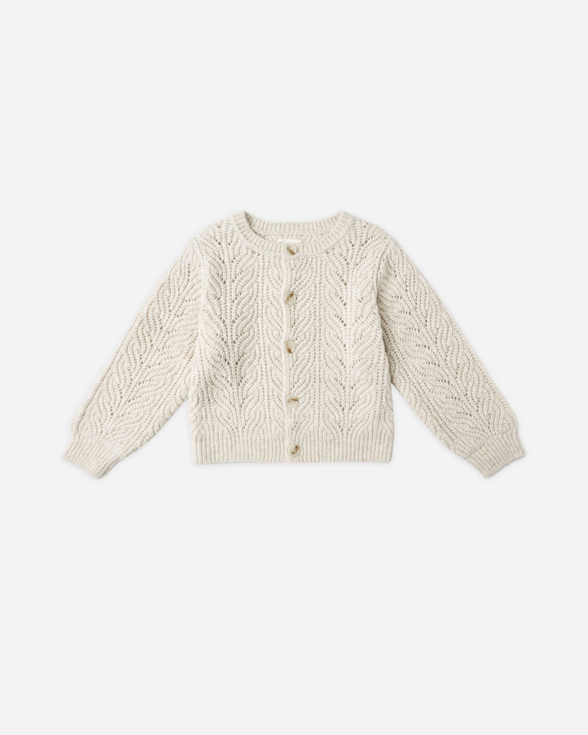 Cheyenne Cardigan || Heathered Oatmeal - Rylee + Cru | Kids Clothes | Trendy Baby Clothes | Modern Infant Outfits |