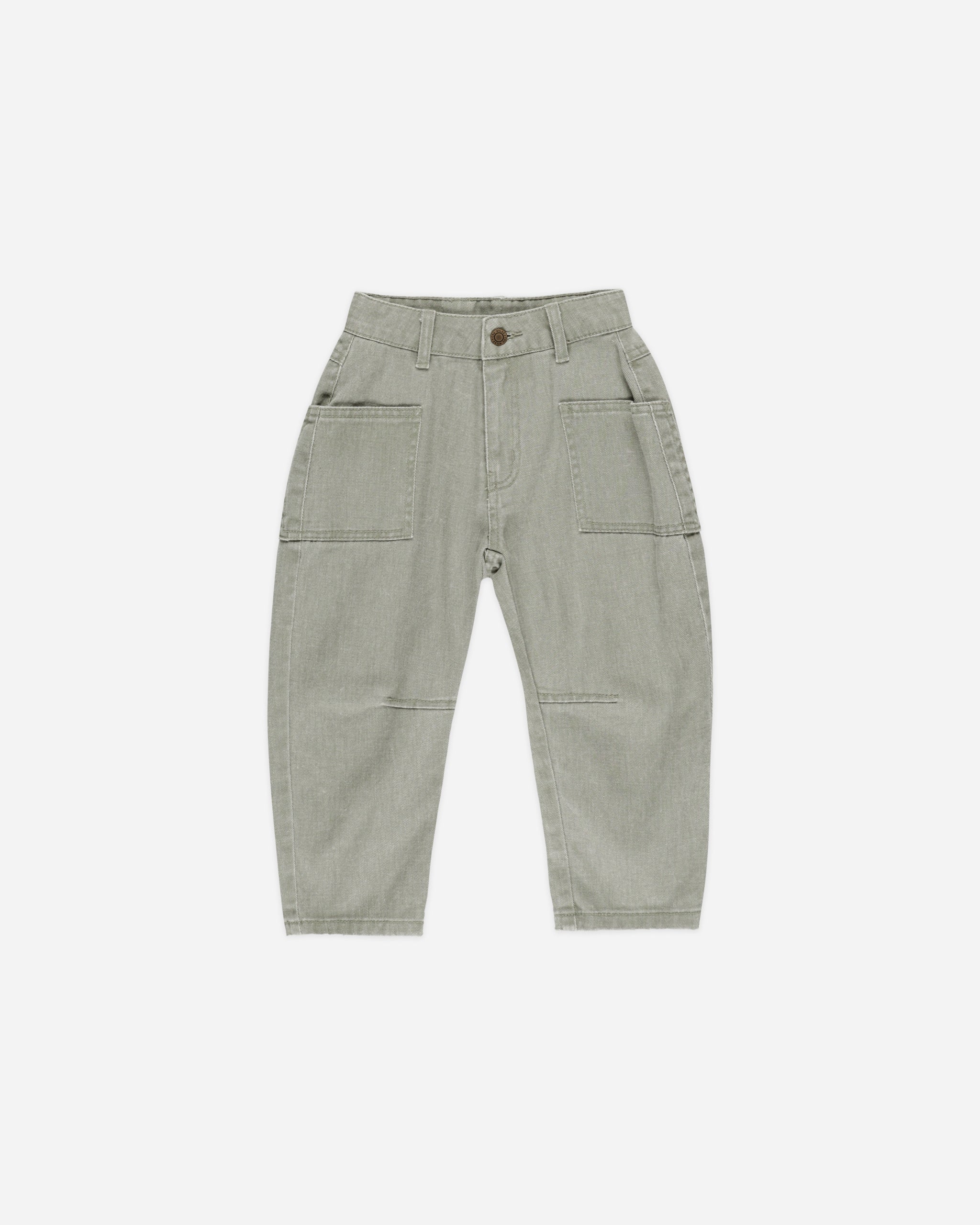 Barrel Pant || Washed Laurel