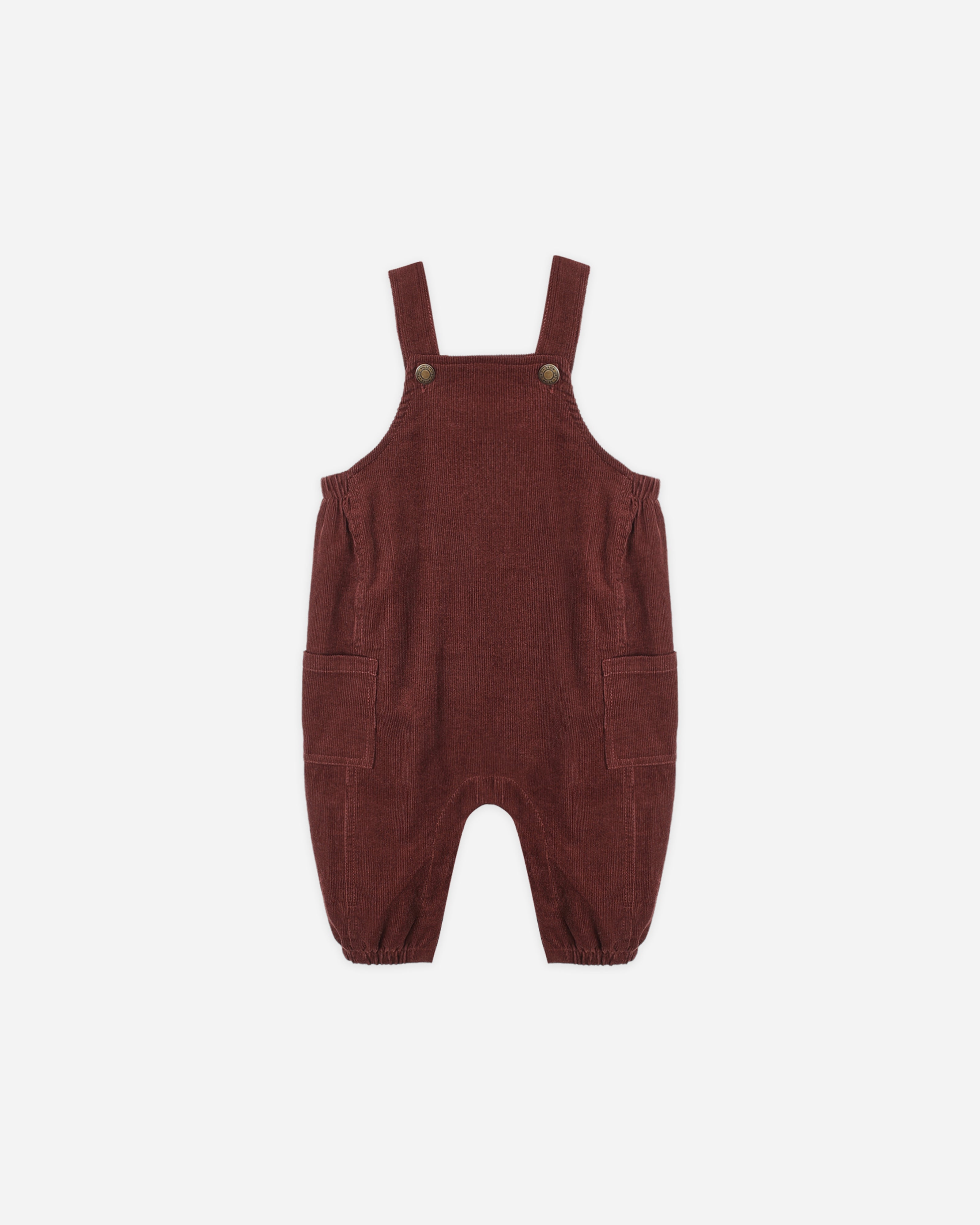 Cargo Overalls || Burgundy
