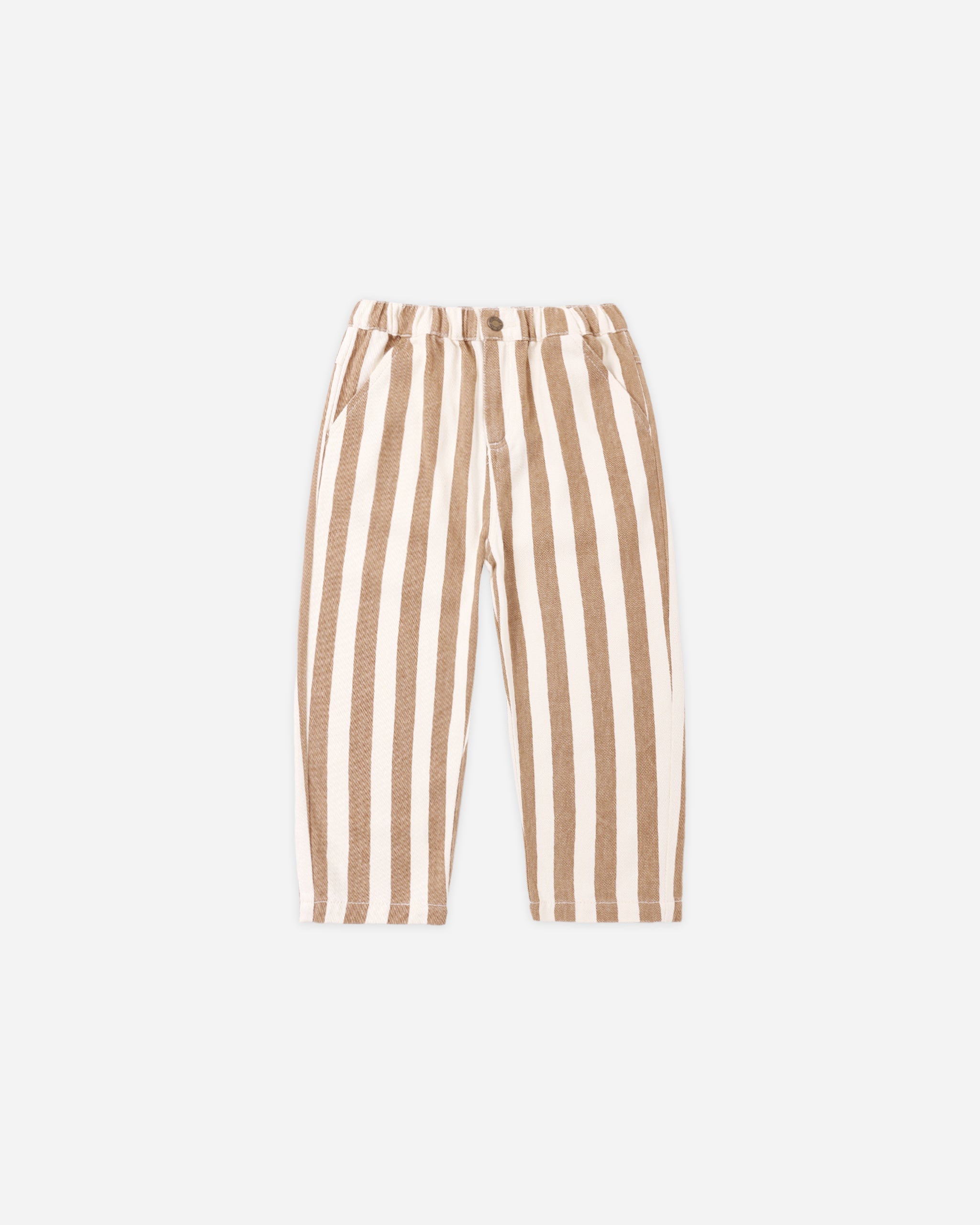Baggy Pant Fawn Pinstripe